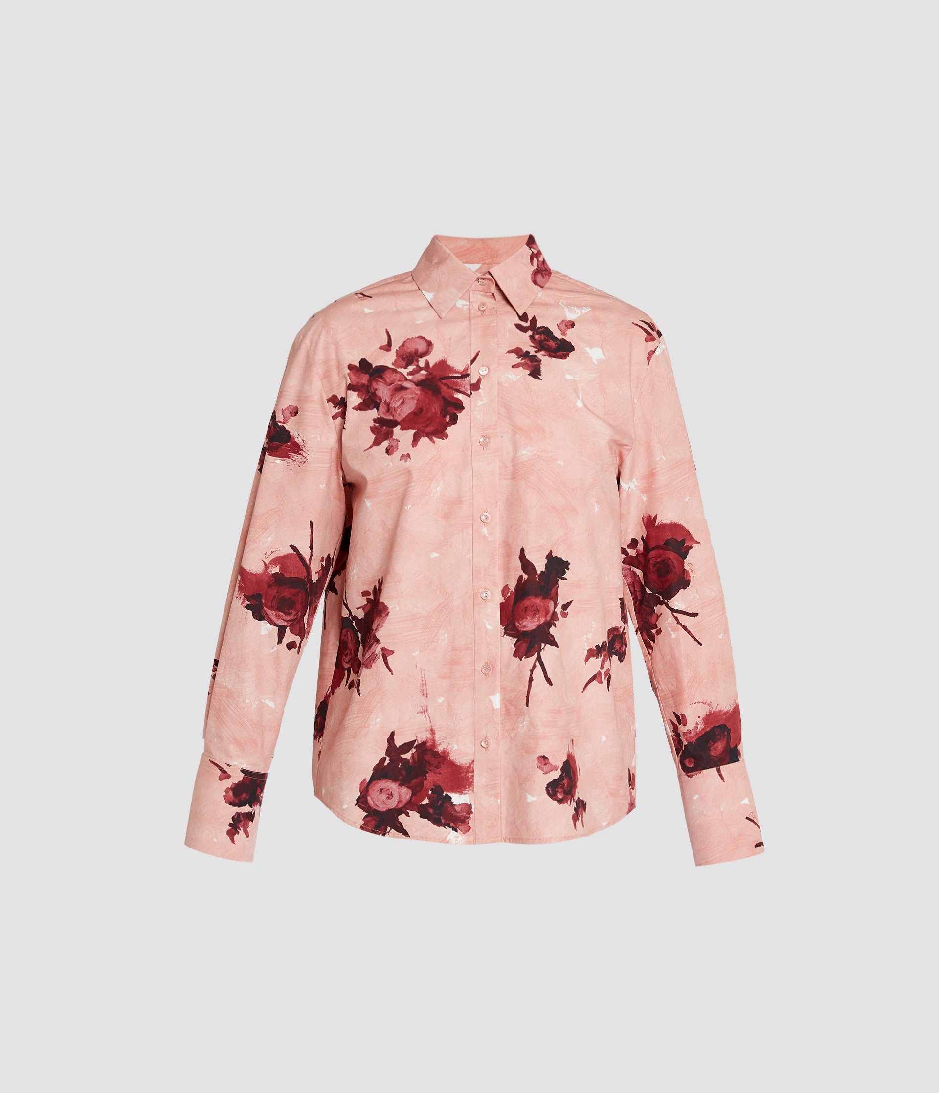 Floral Print Long Sleeve Shirt