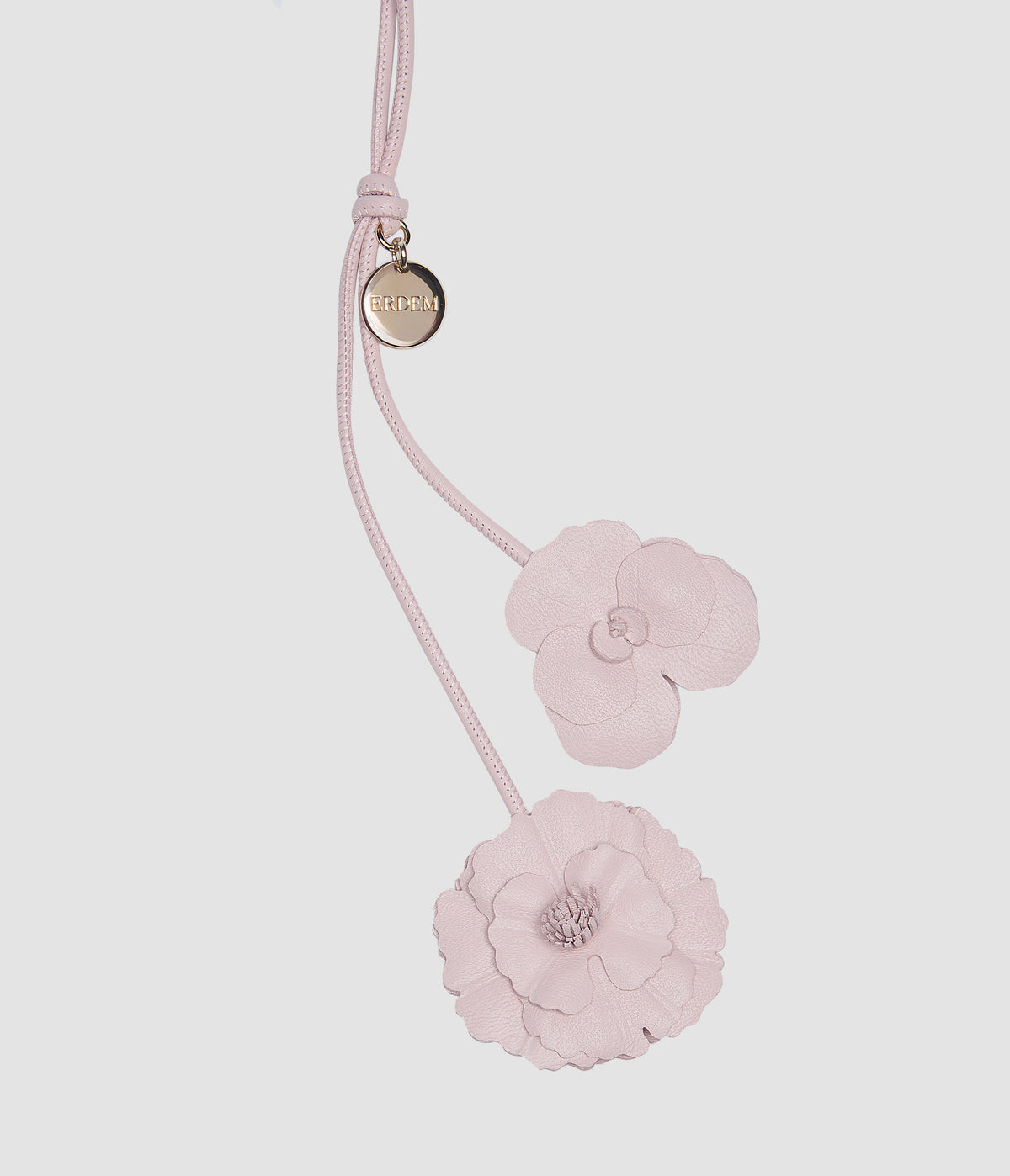 Flower Leather Charm