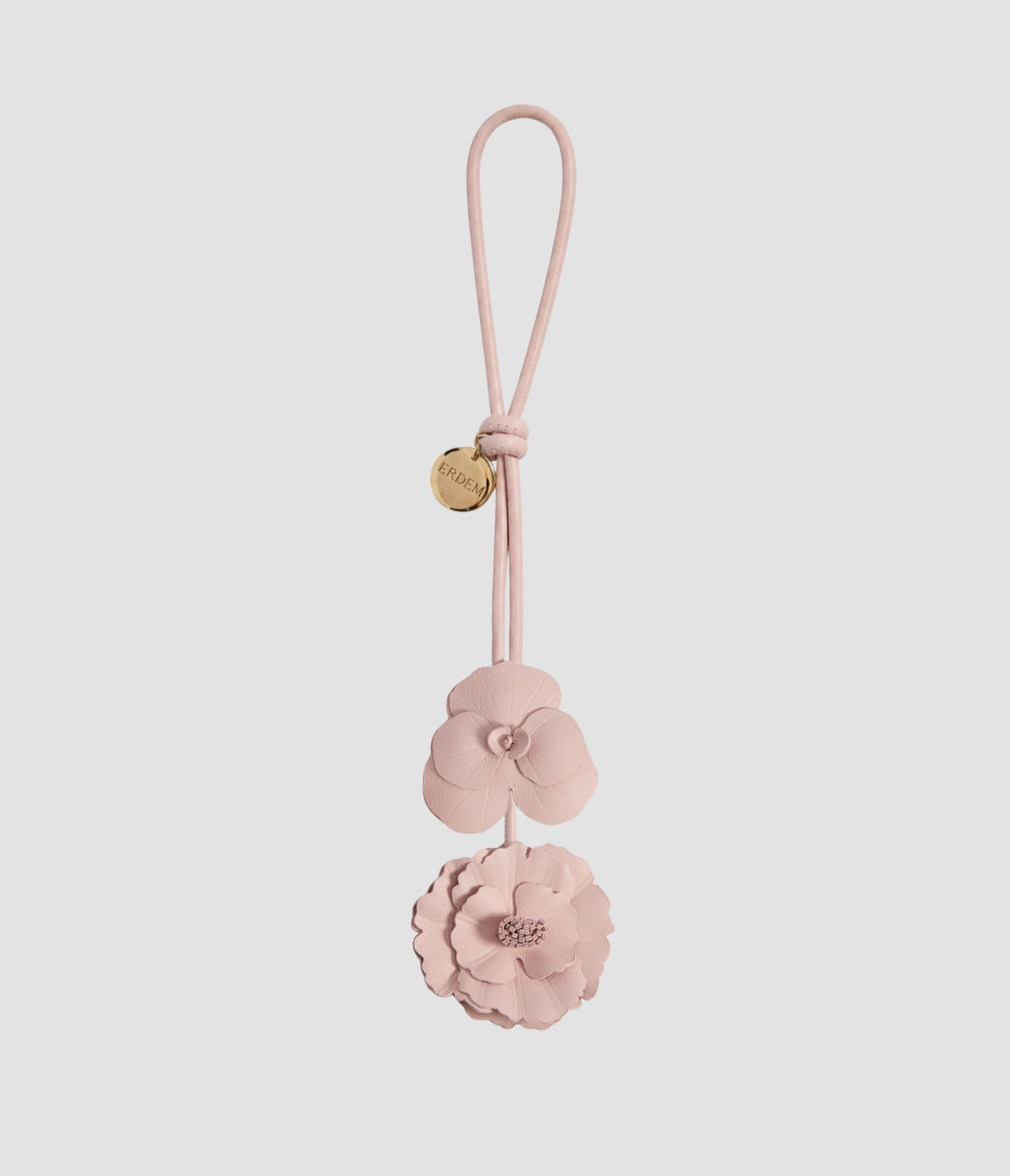 Flower Leather Charm