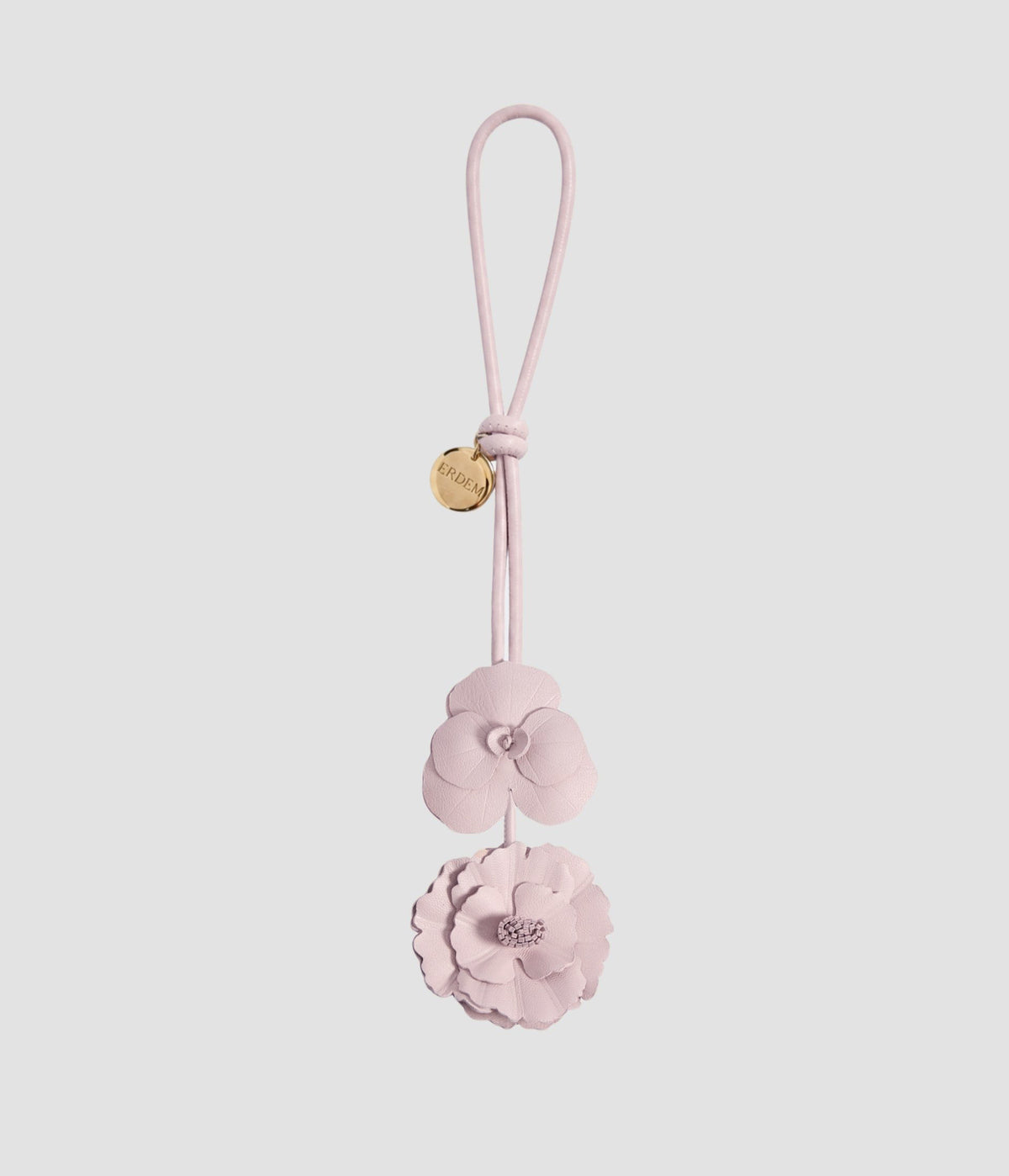 Flower Leather Charm