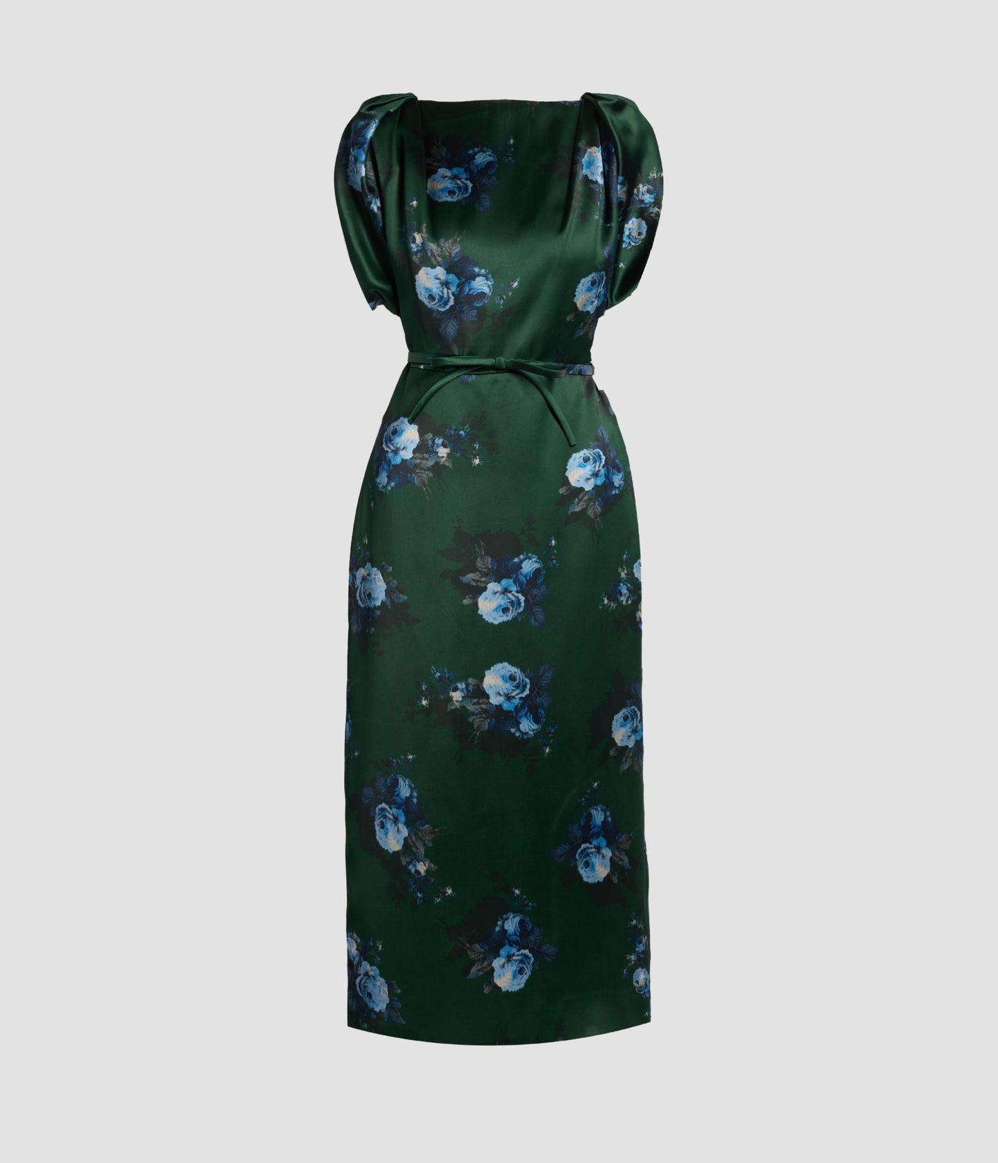 Floral Duchess Midi Dress