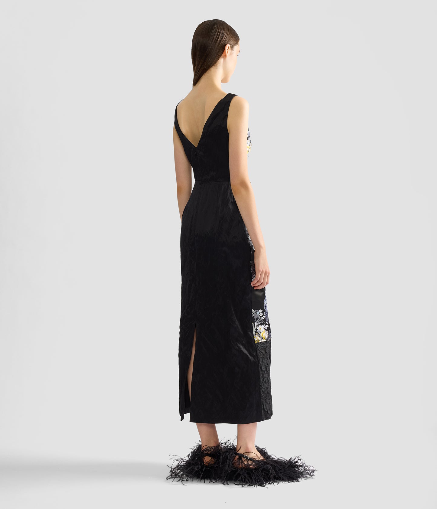 Jacquard Midi Dress