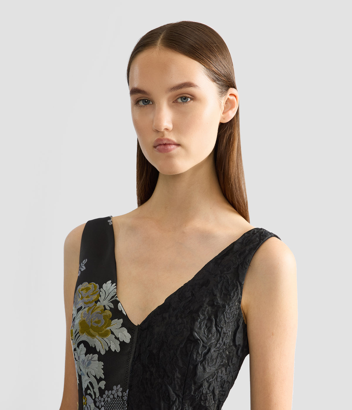 Jacquard Midi Dress