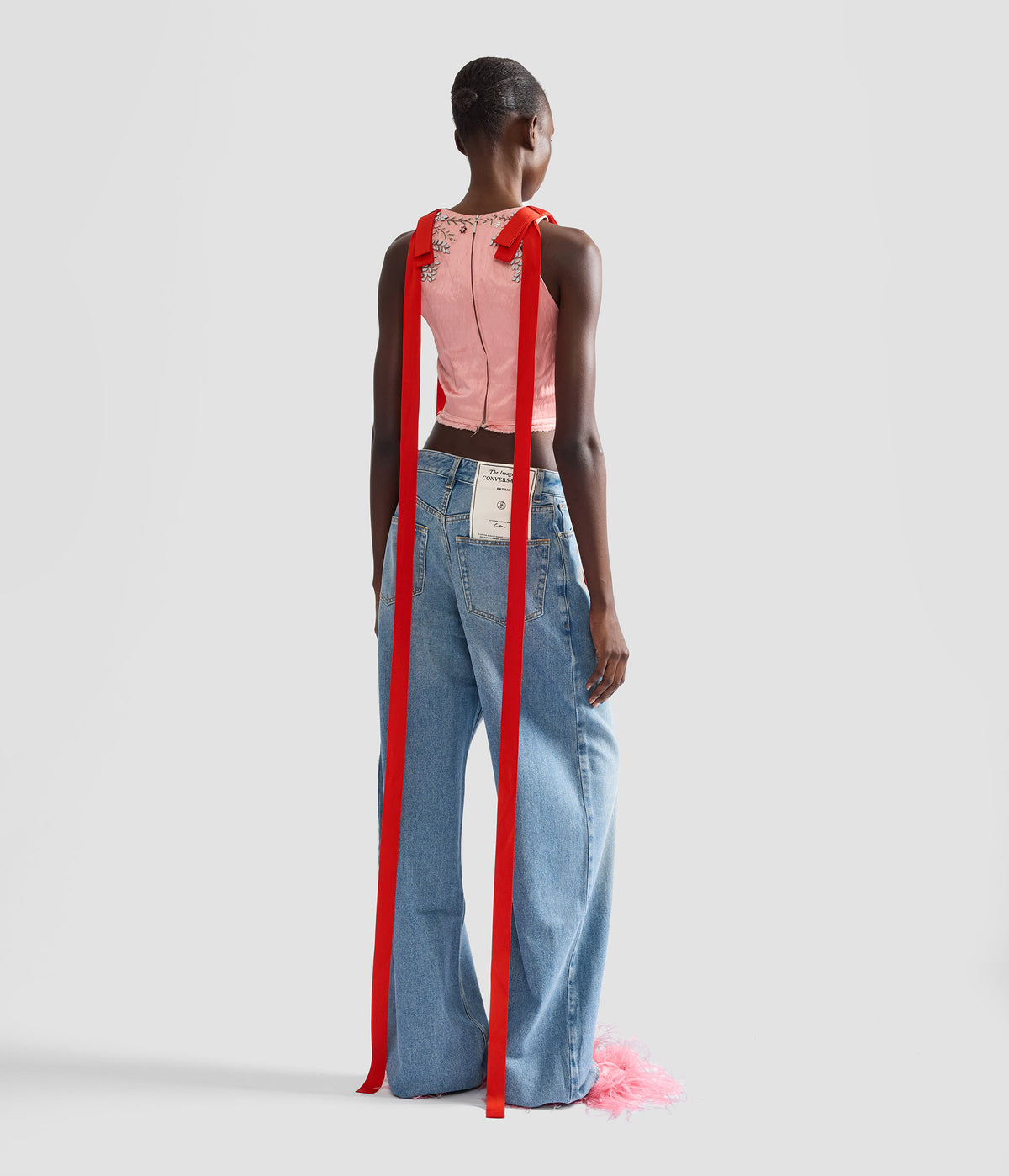 Denim Straight Jeans