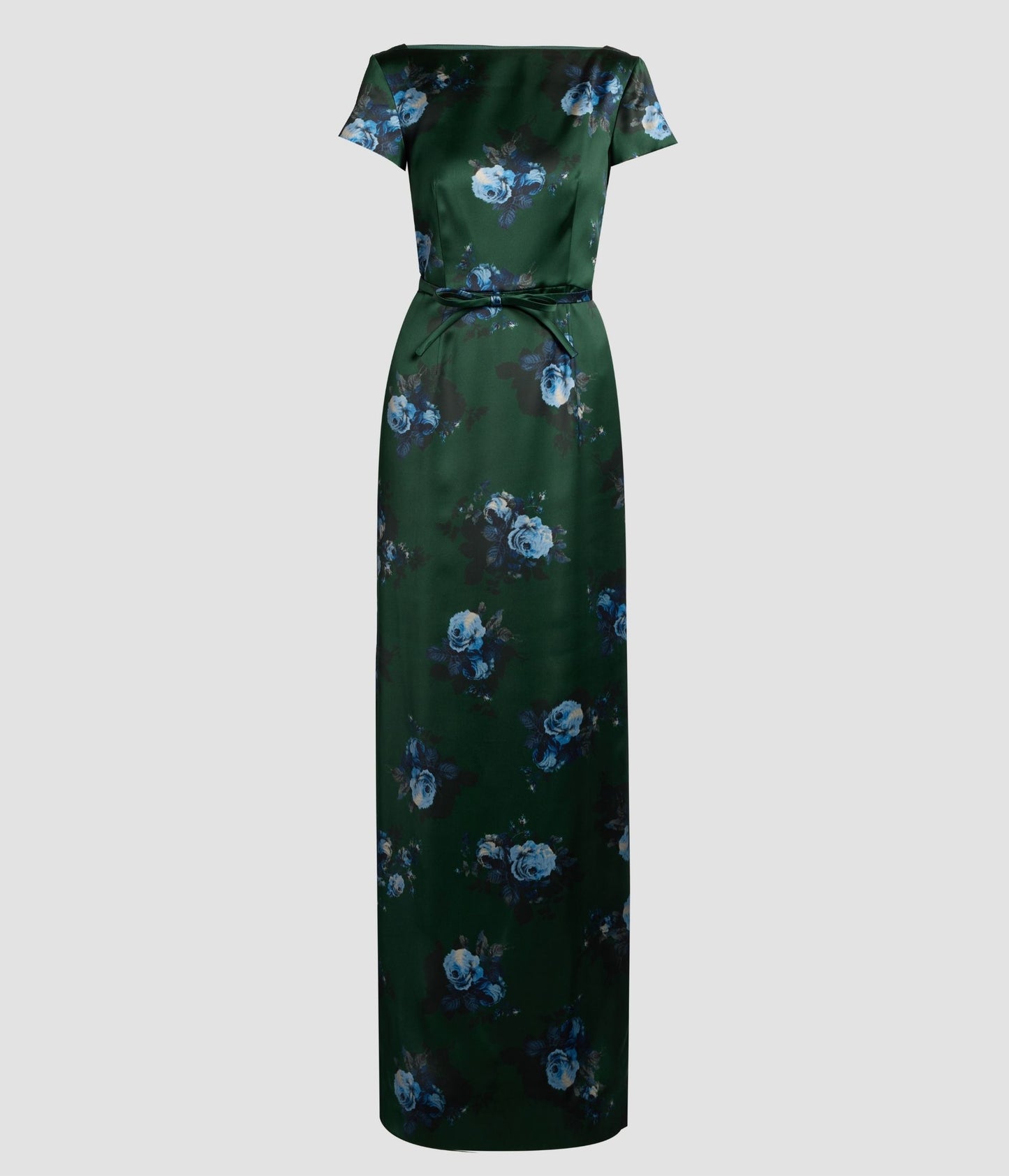 Floral Duchess Short Sleeve Gown