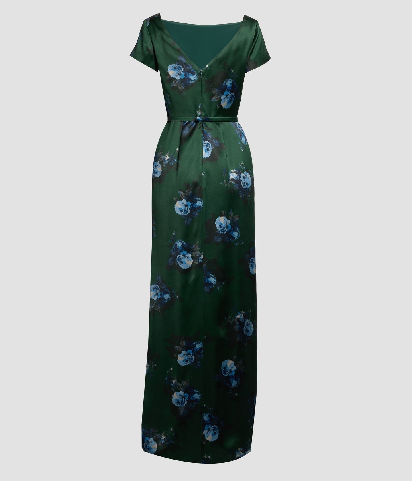 Floral Duchess Short Sleeve Gown