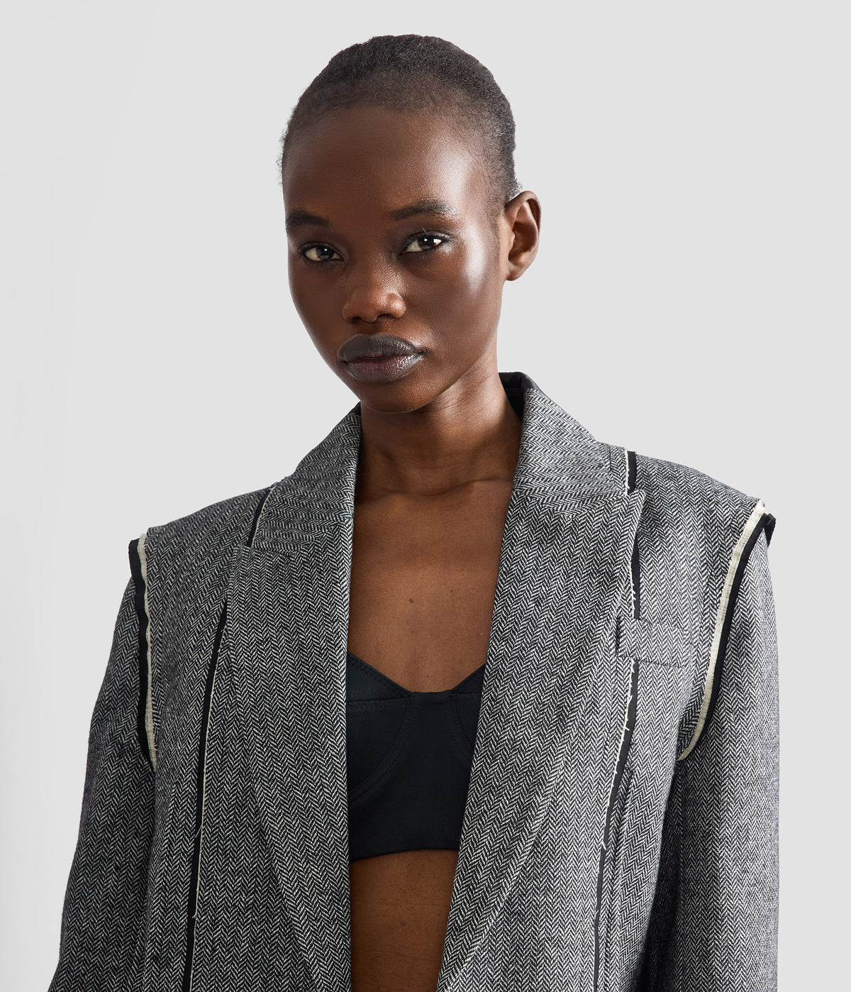 Herringbone Blazer