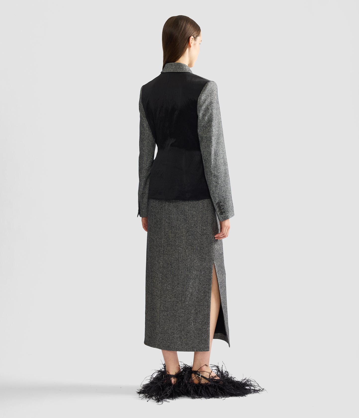 Single Breasted Fitted Blazer