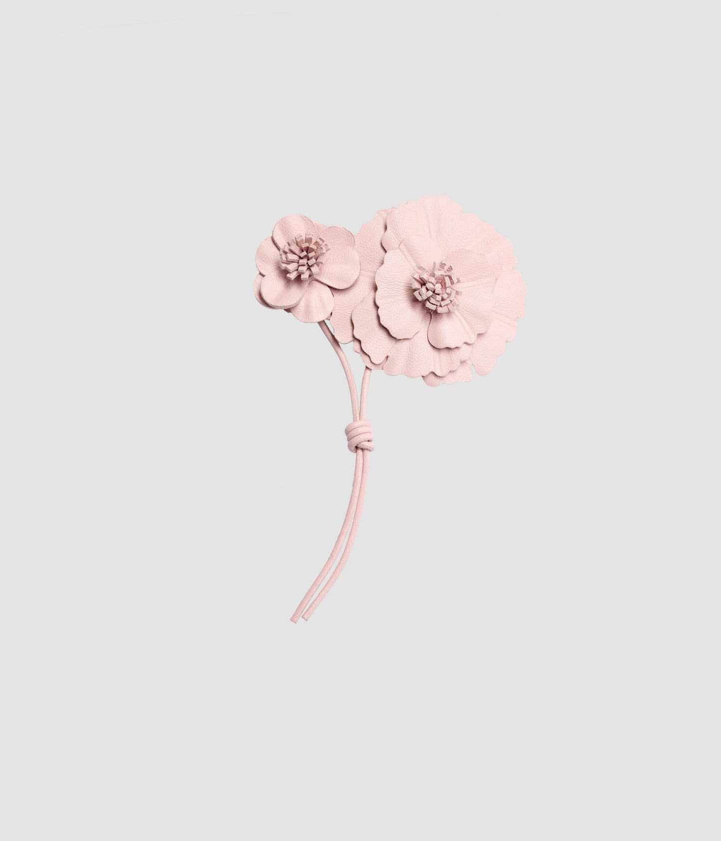 Flower Leather Brooch
