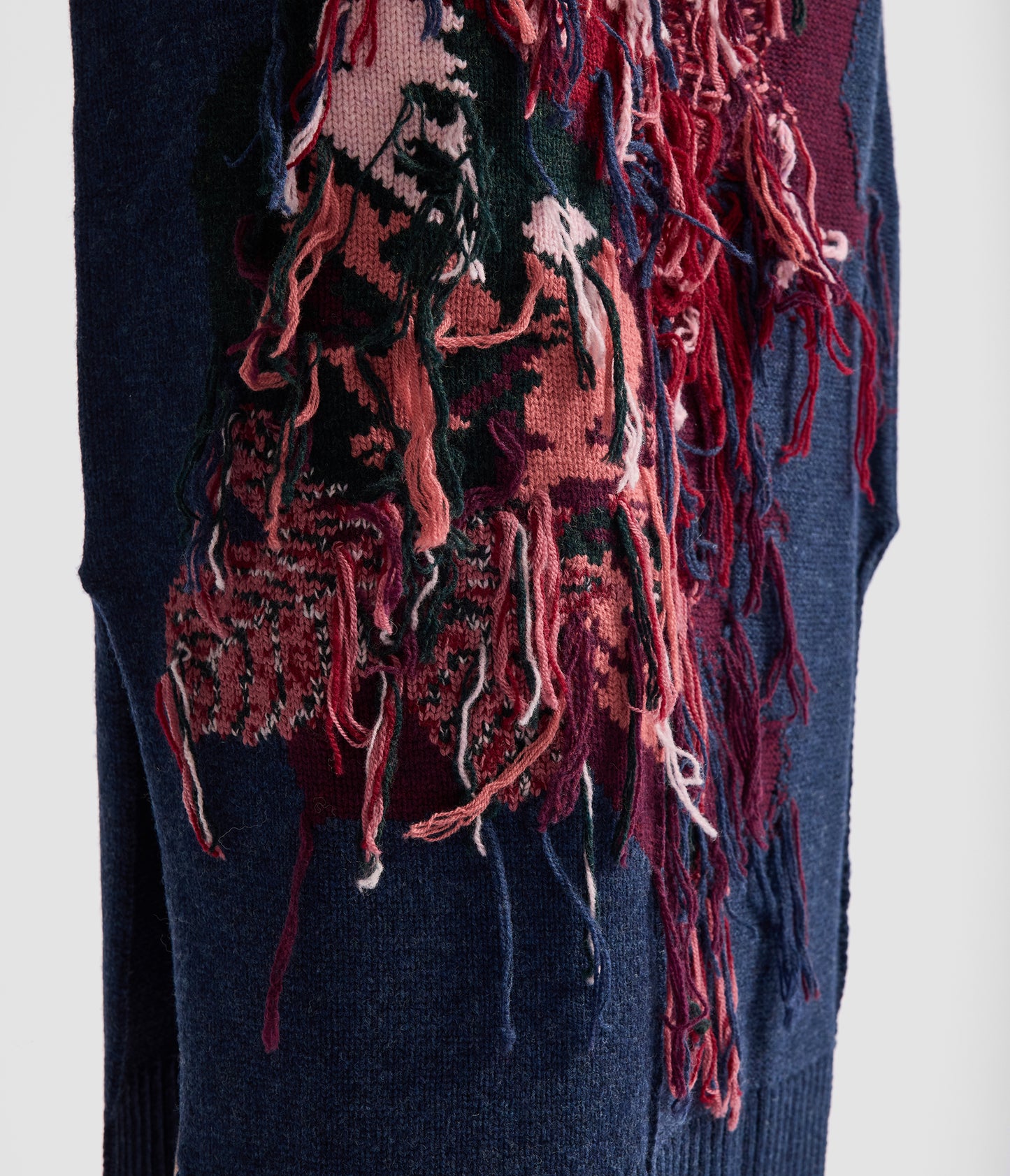 Intarsia Wool Skirt