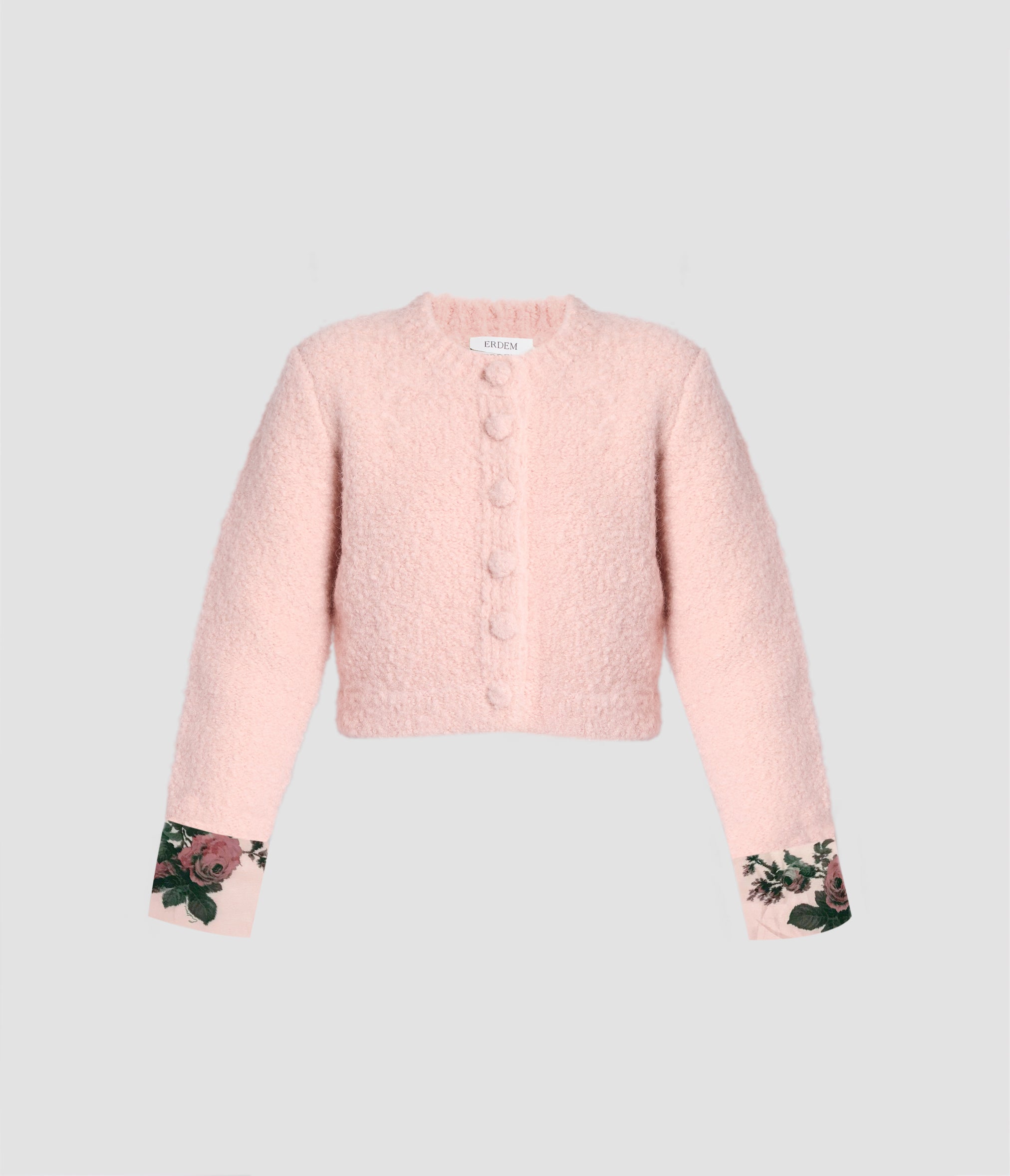 Boucle Alpaca Cardigan