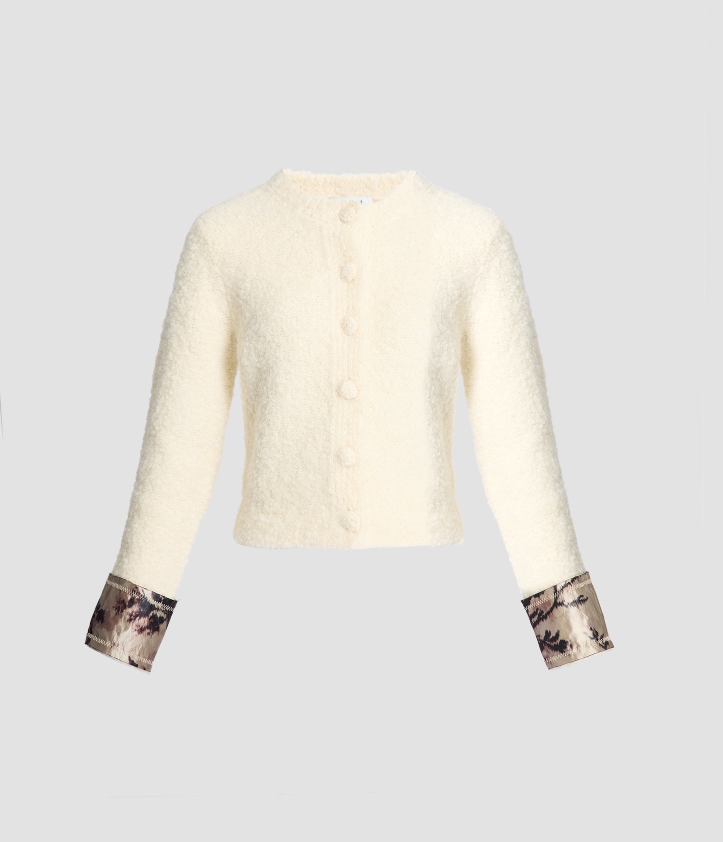 Boucle Alpaca Cardigan