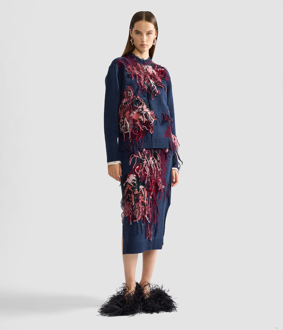 Intarsia Wool Jumper