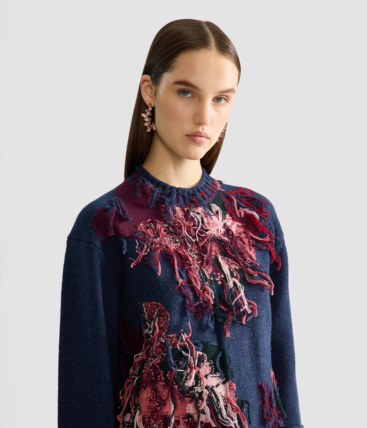 Intarsia Wool Jumper