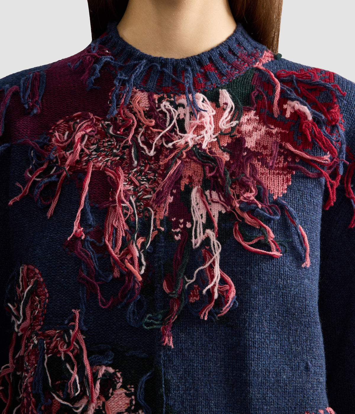Intarsia Wool Jumper