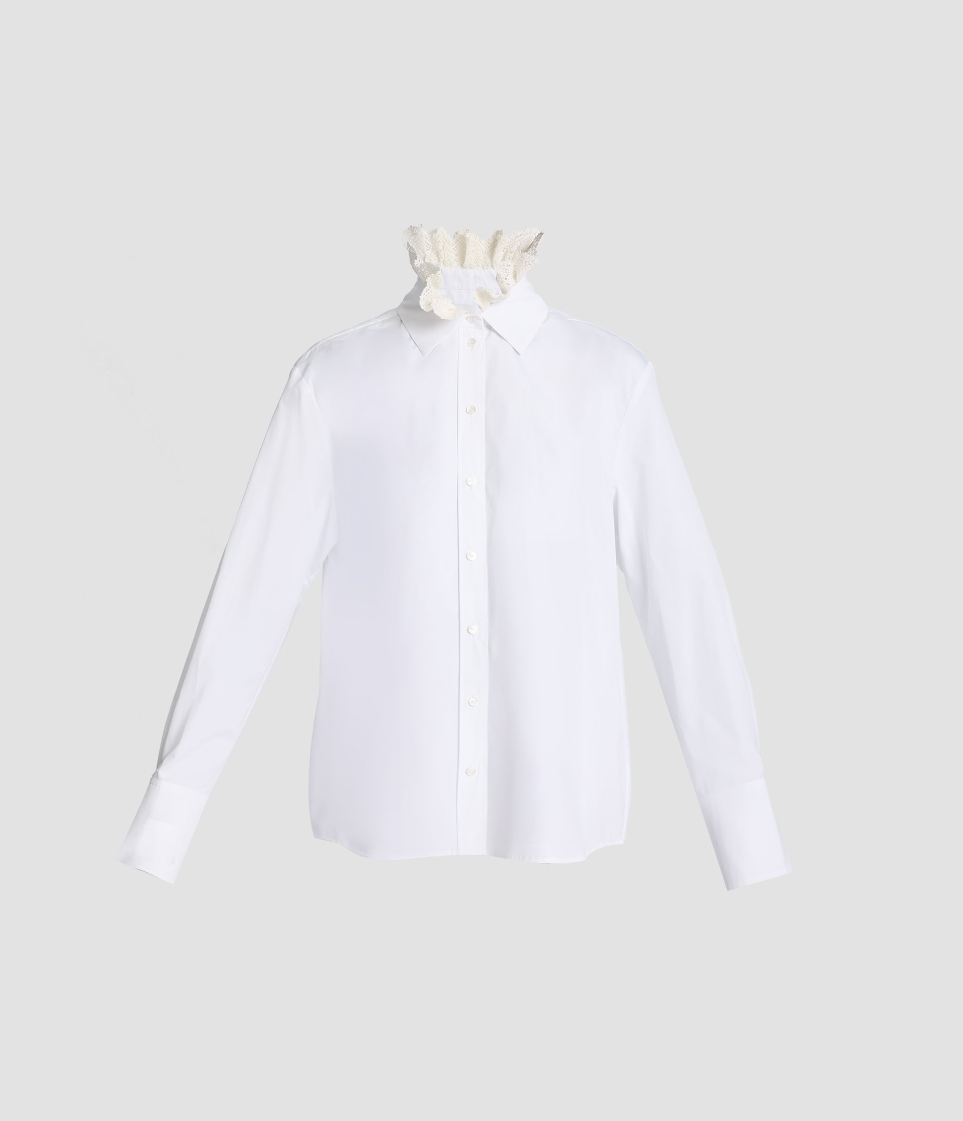 Cotton Poplin Long Sleeve Shirt