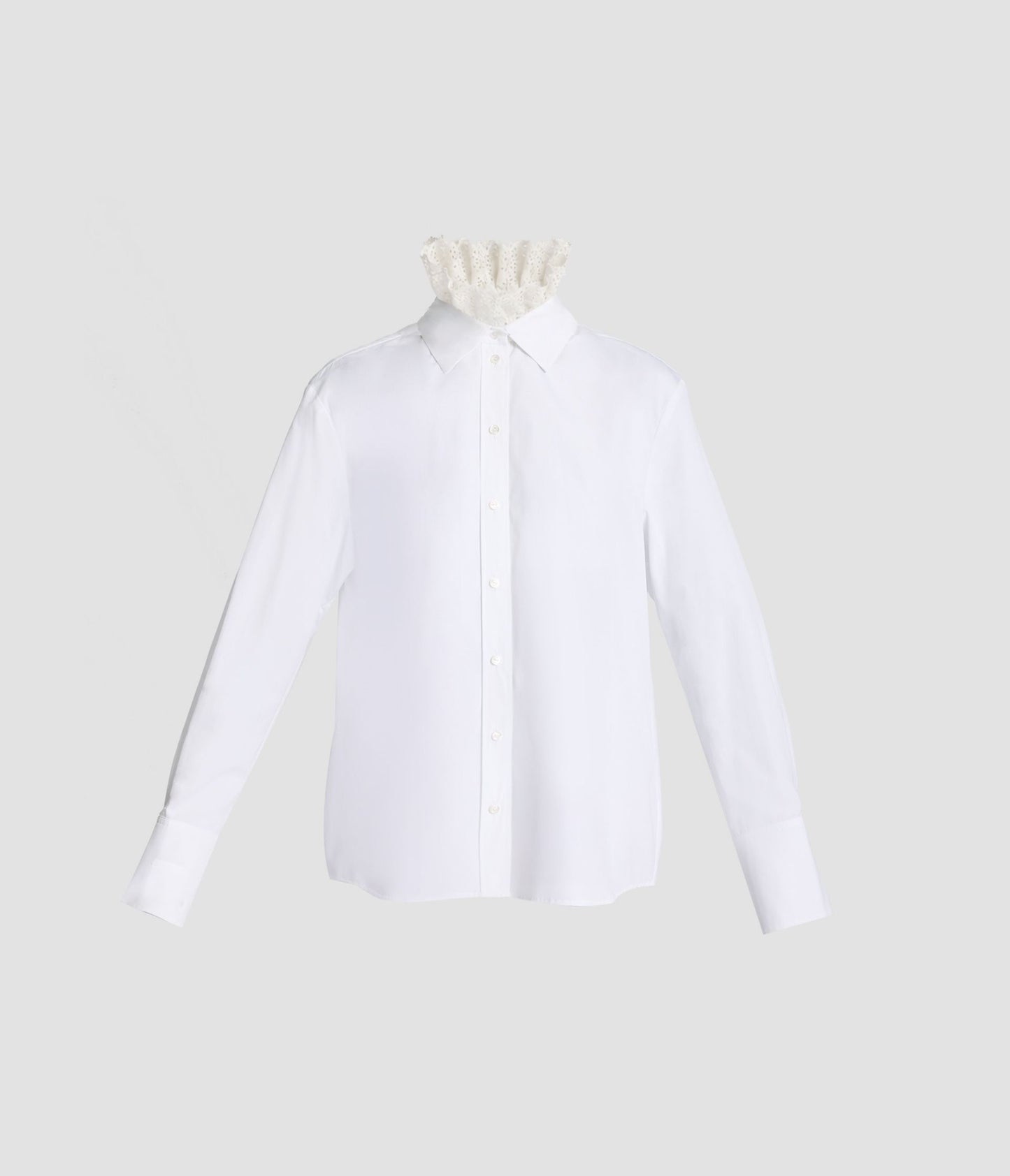 Cotton Poplin Long Sleeve Shirt