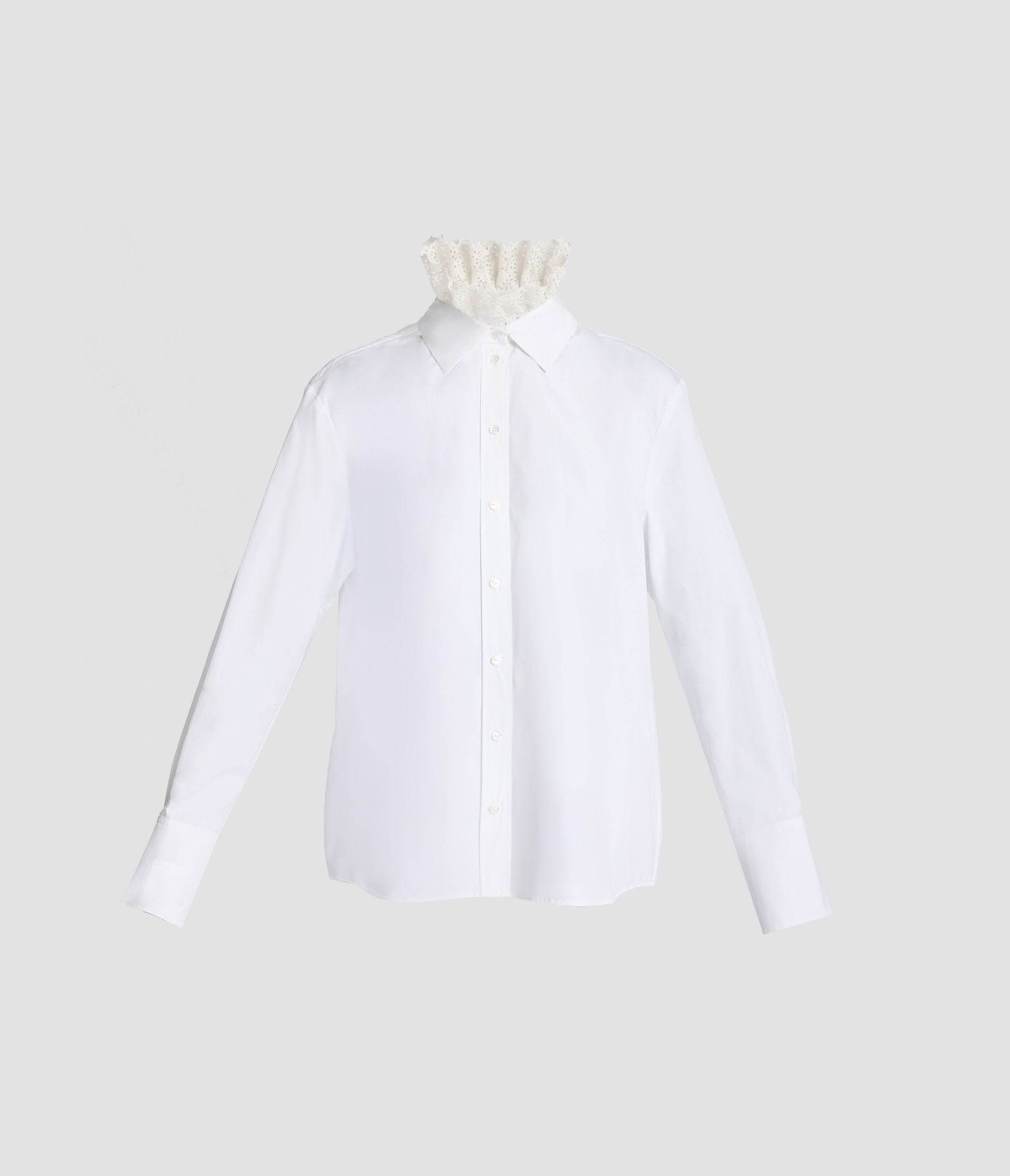 Cotton Poplin Long Sleeve Shirt