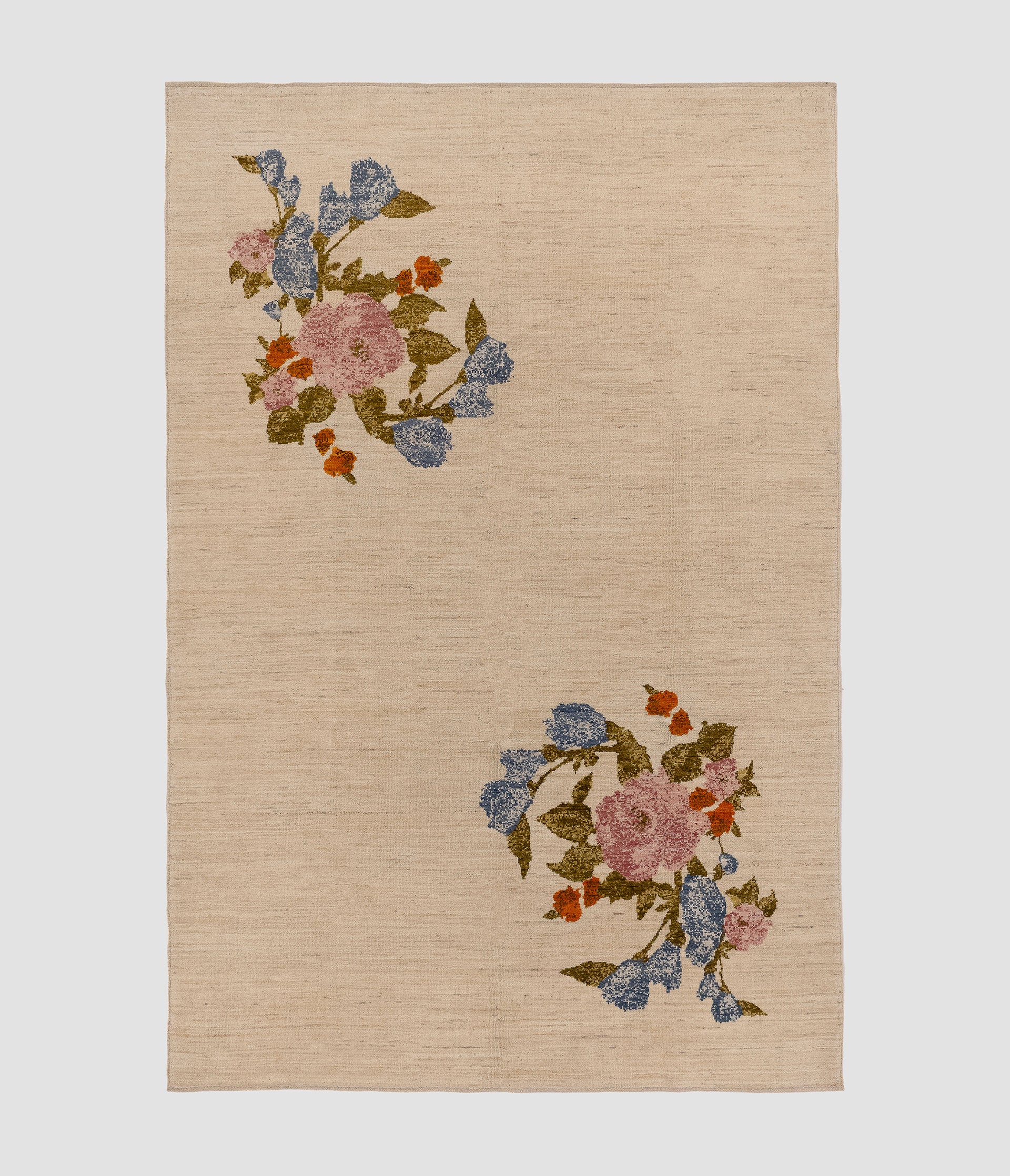 Botanicals Wool Pearl Rose Rug