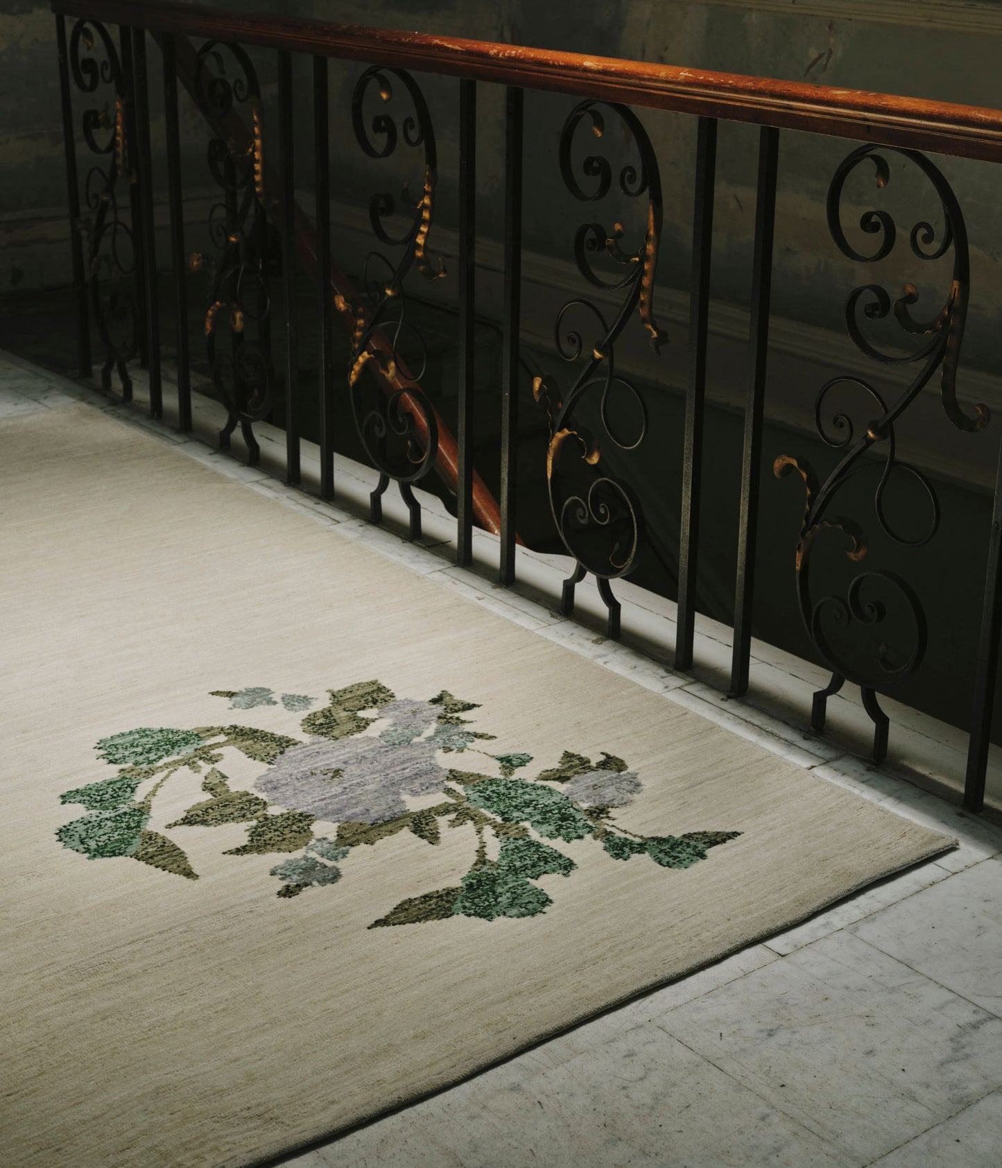 Botanicals Wool Blue Moon Rug