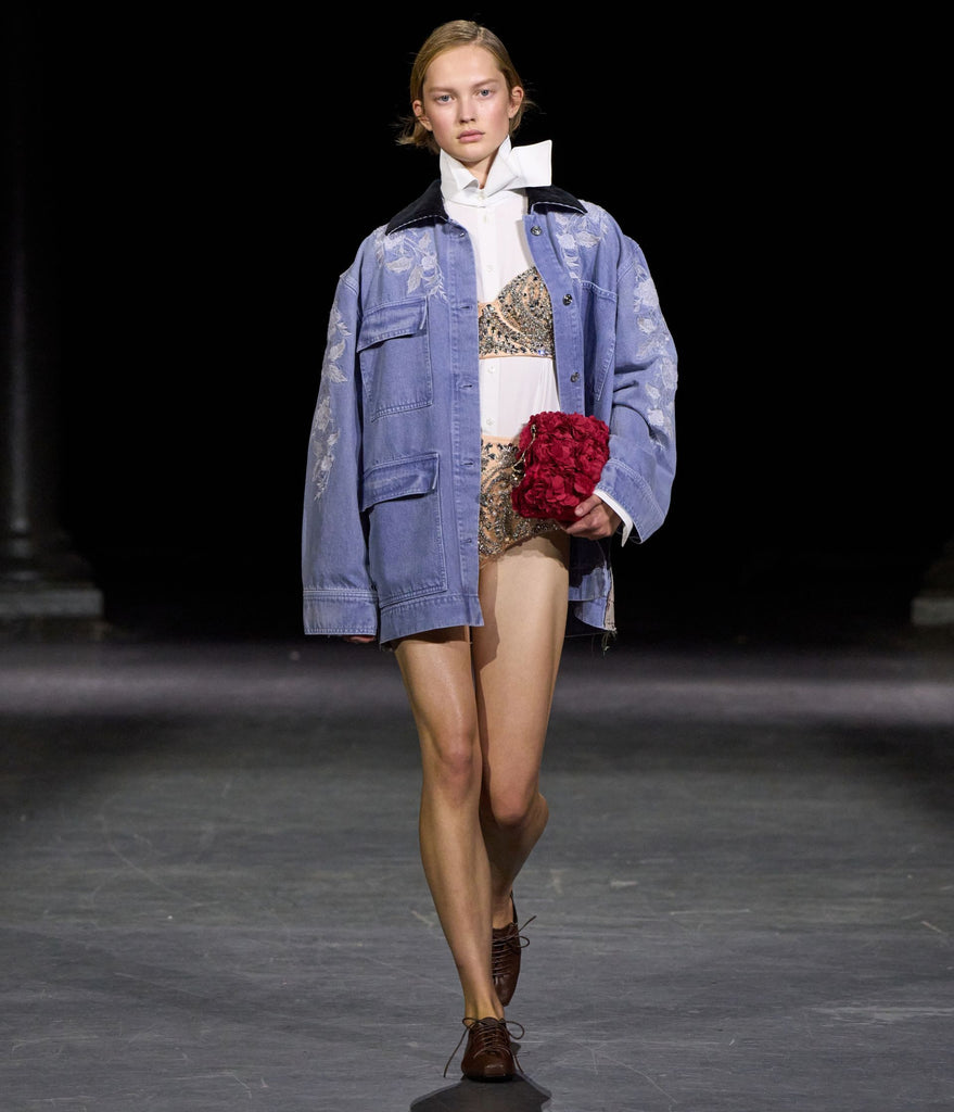 Embroidered Denim Jacket