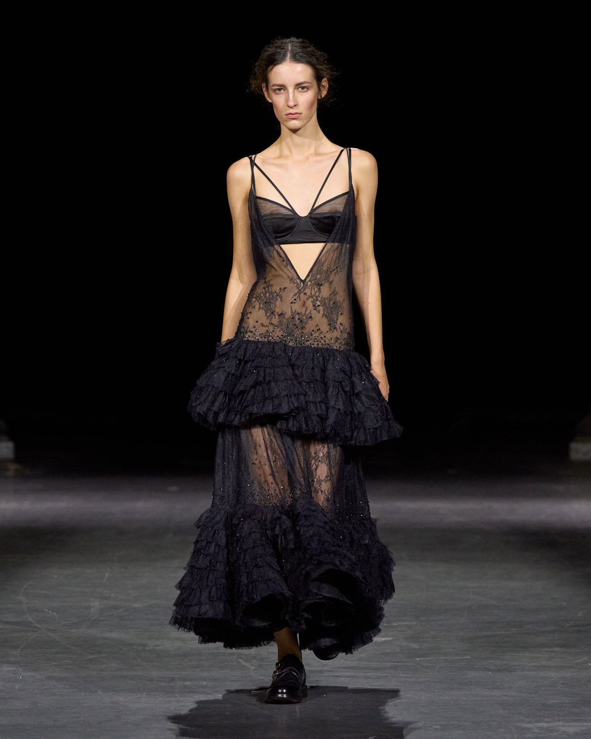 Embroidered Lace Dress