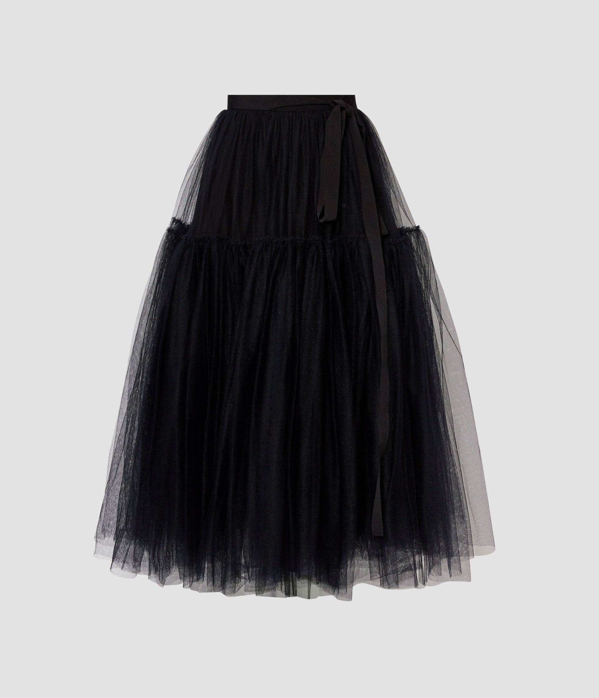 Tulle Full Midi Skirt