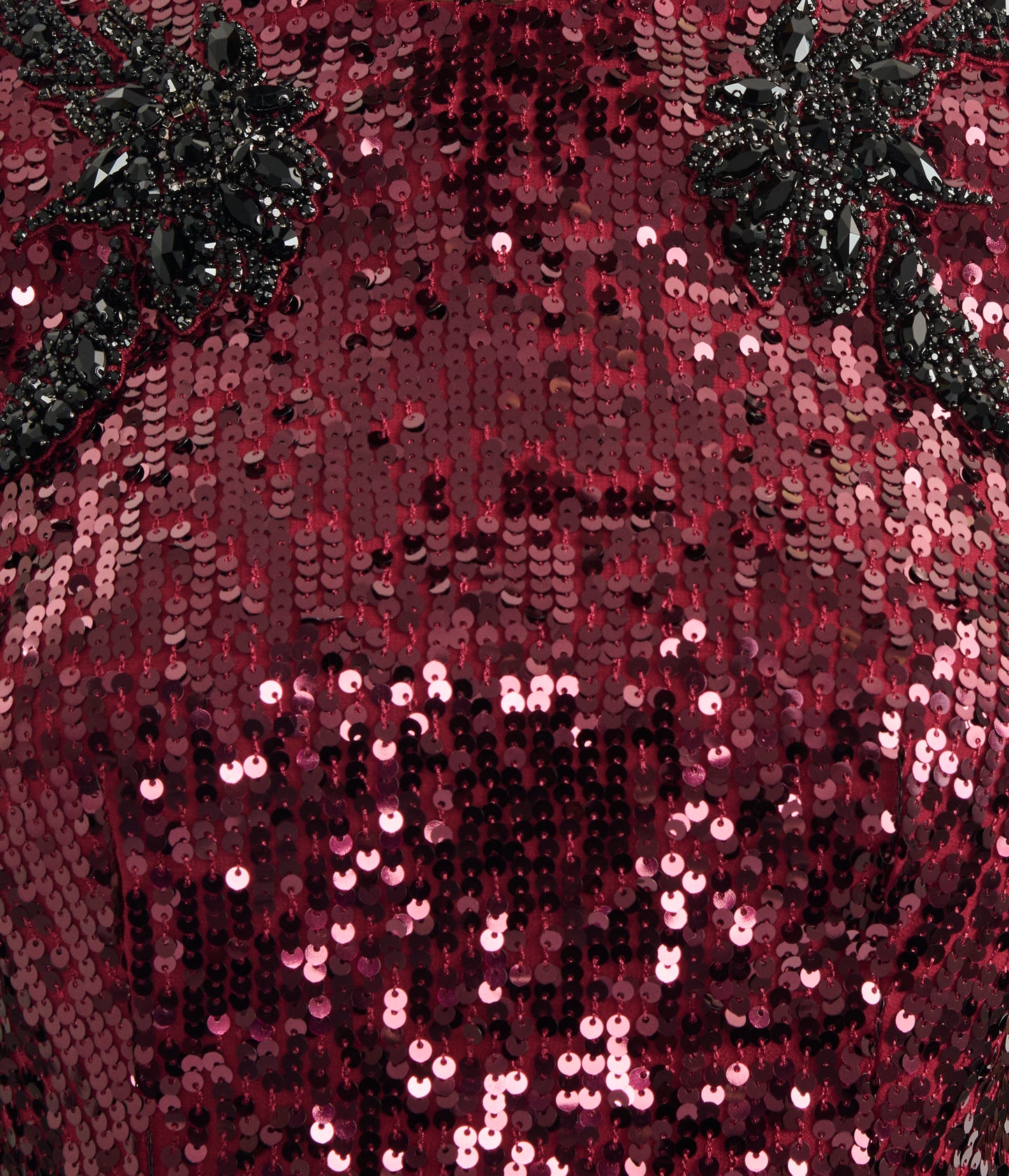 Embellished Sequin Midi Dress