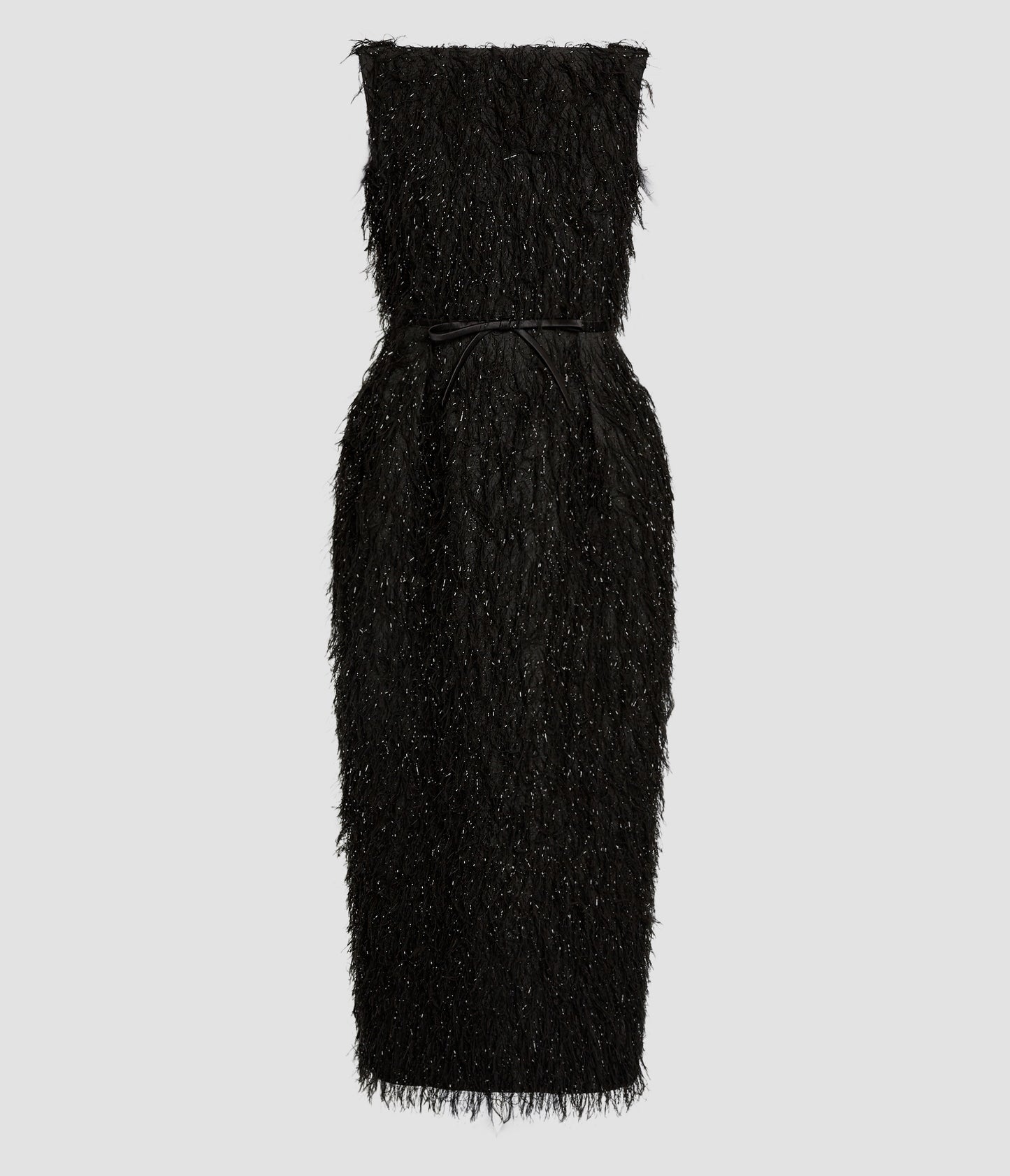 Lurex Fil Coupé Midi Dress