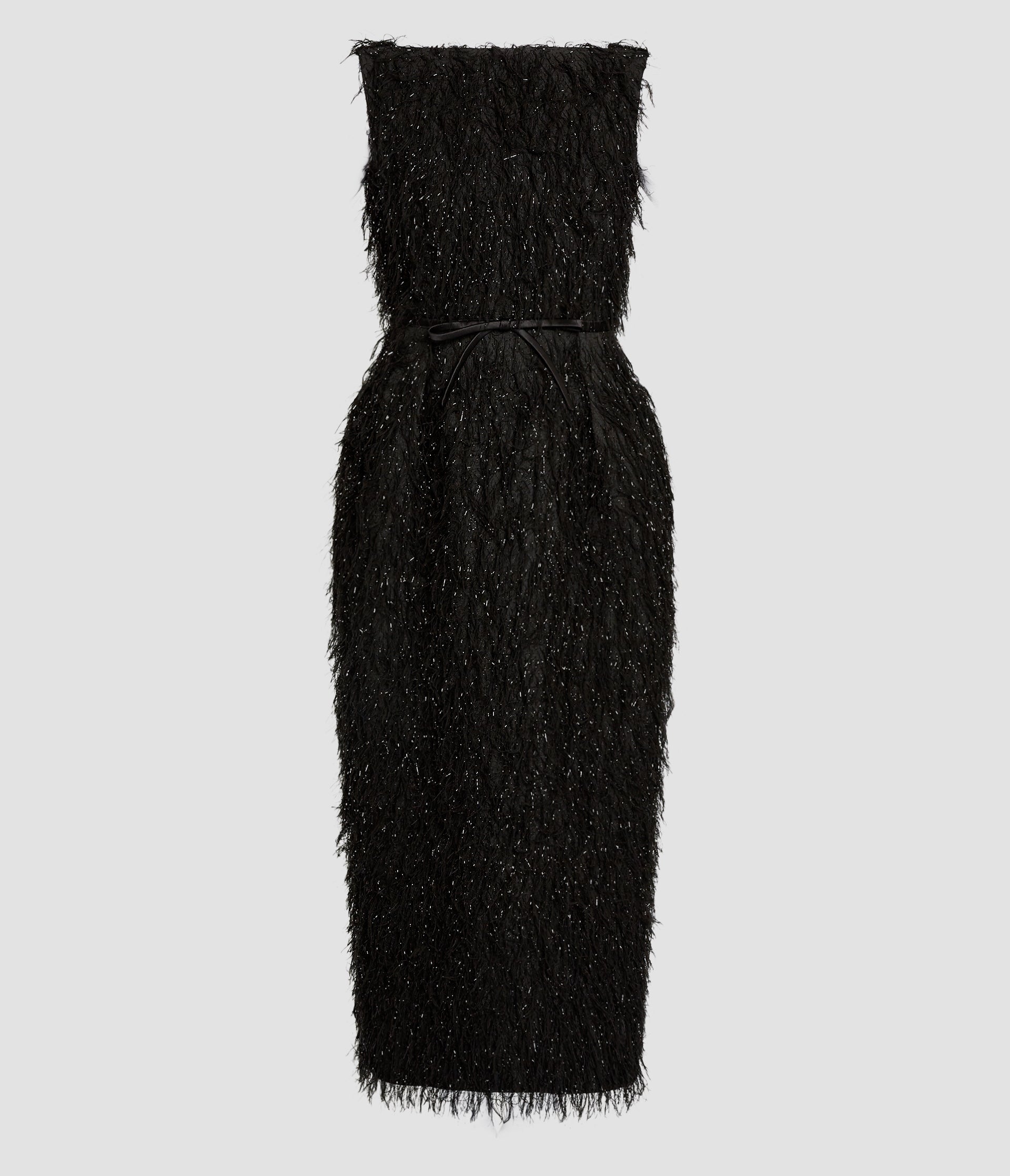 Lurex Fil Coupé Midi Dress