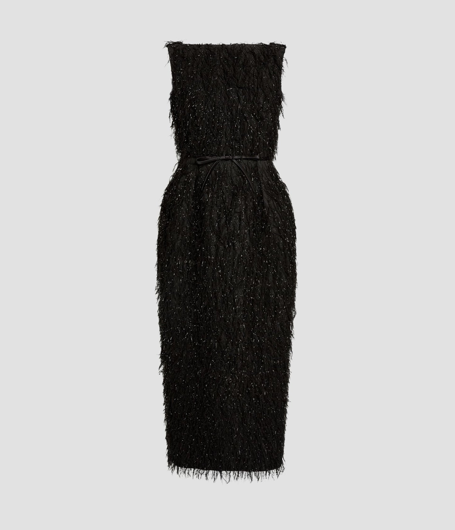 Lurex Fil Coupé Midi Dress