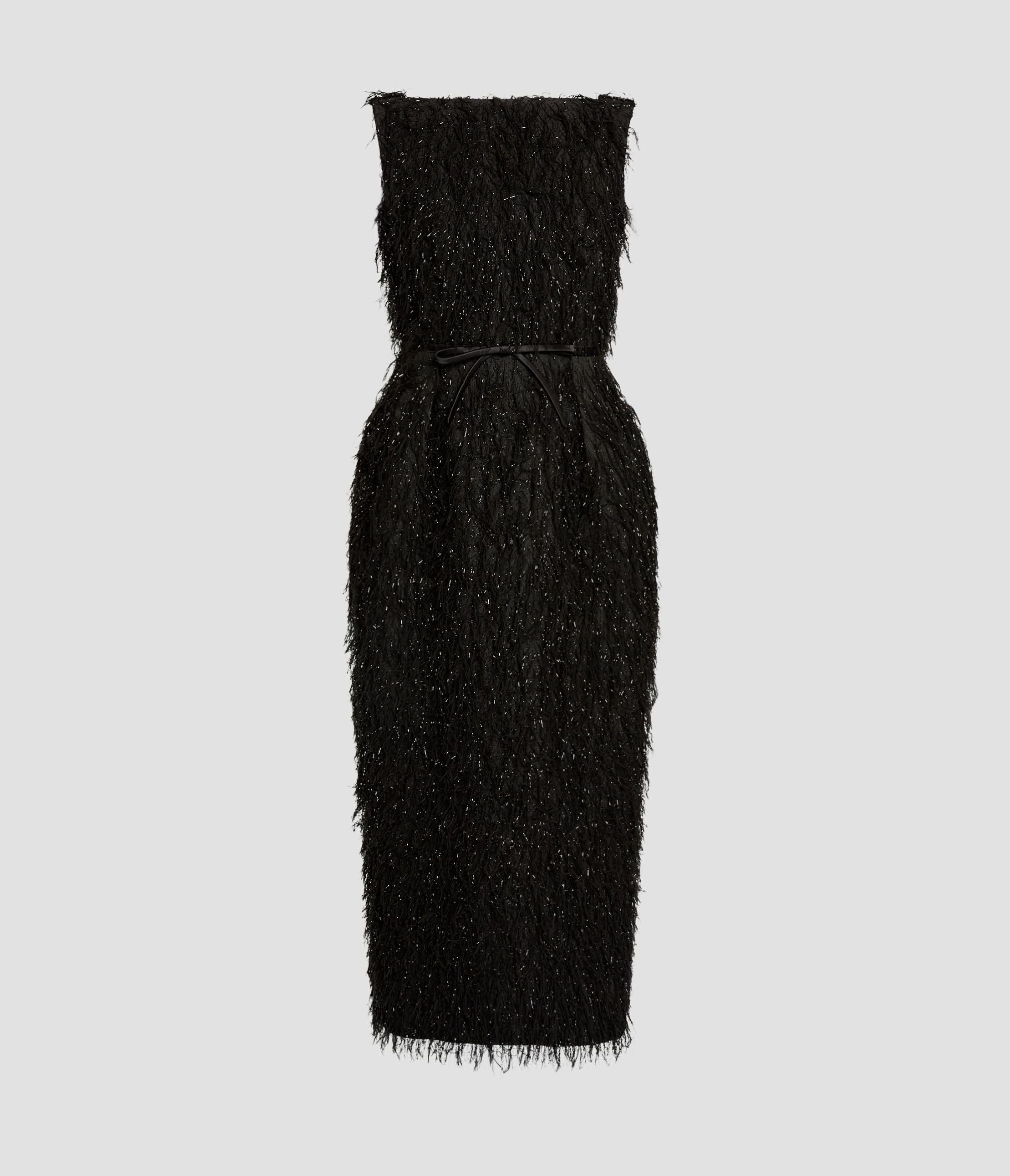 Lurex Fil Coupé Midi Dress