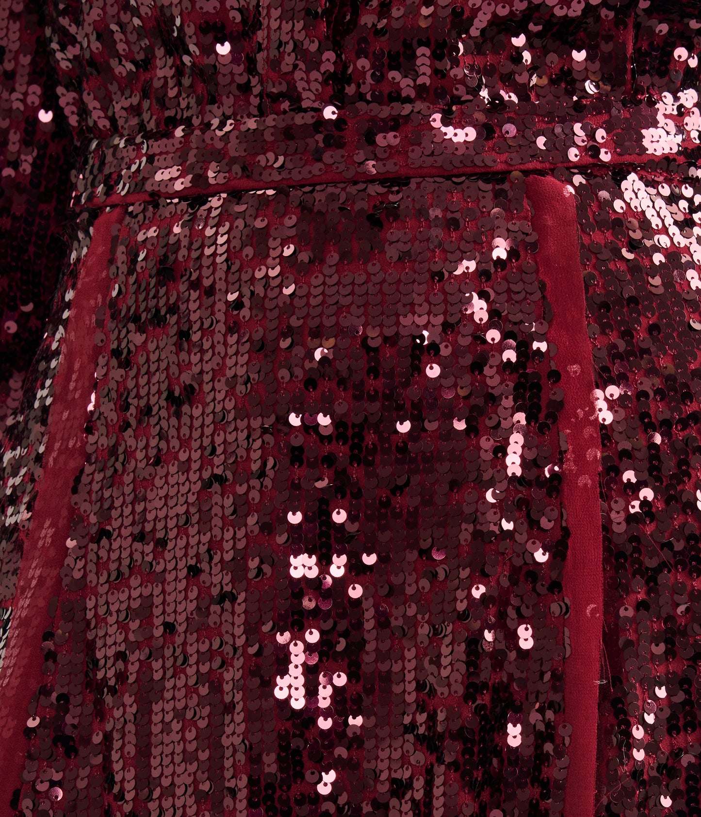 Sequin A Line Midi Skirt