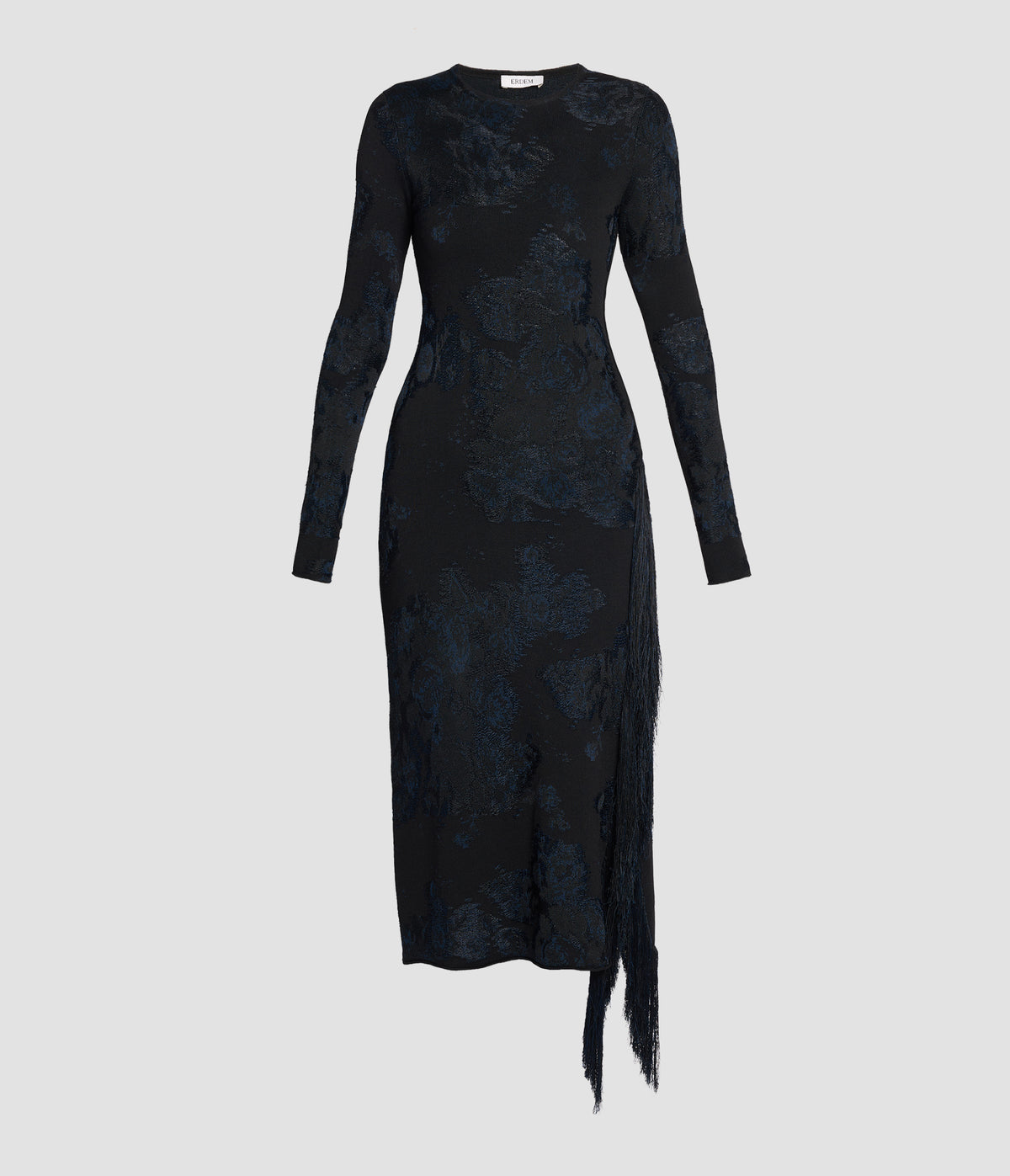 Knit Jacquard Midi Dress