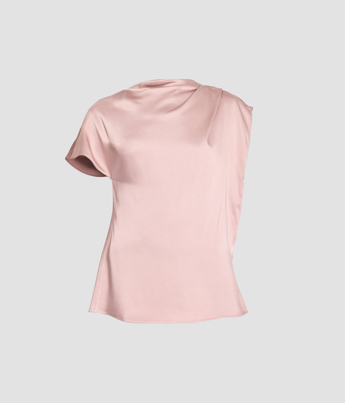 Satin Draped Top