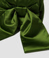 Green Satin Bow Bag
