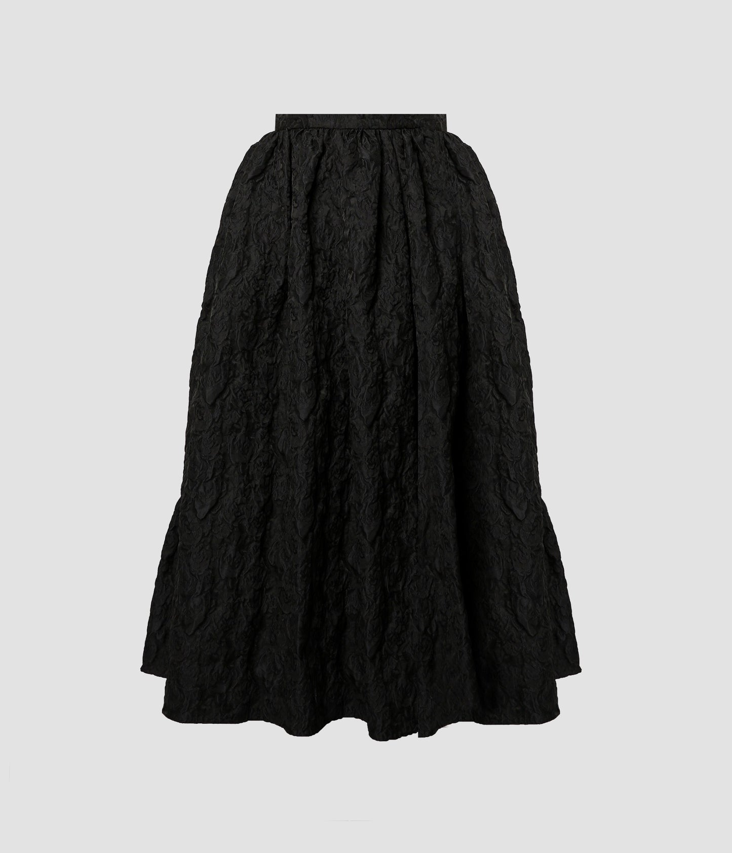 Long Length Volume Skirt With Flare