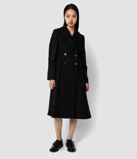 Double Breasted Longline Coat