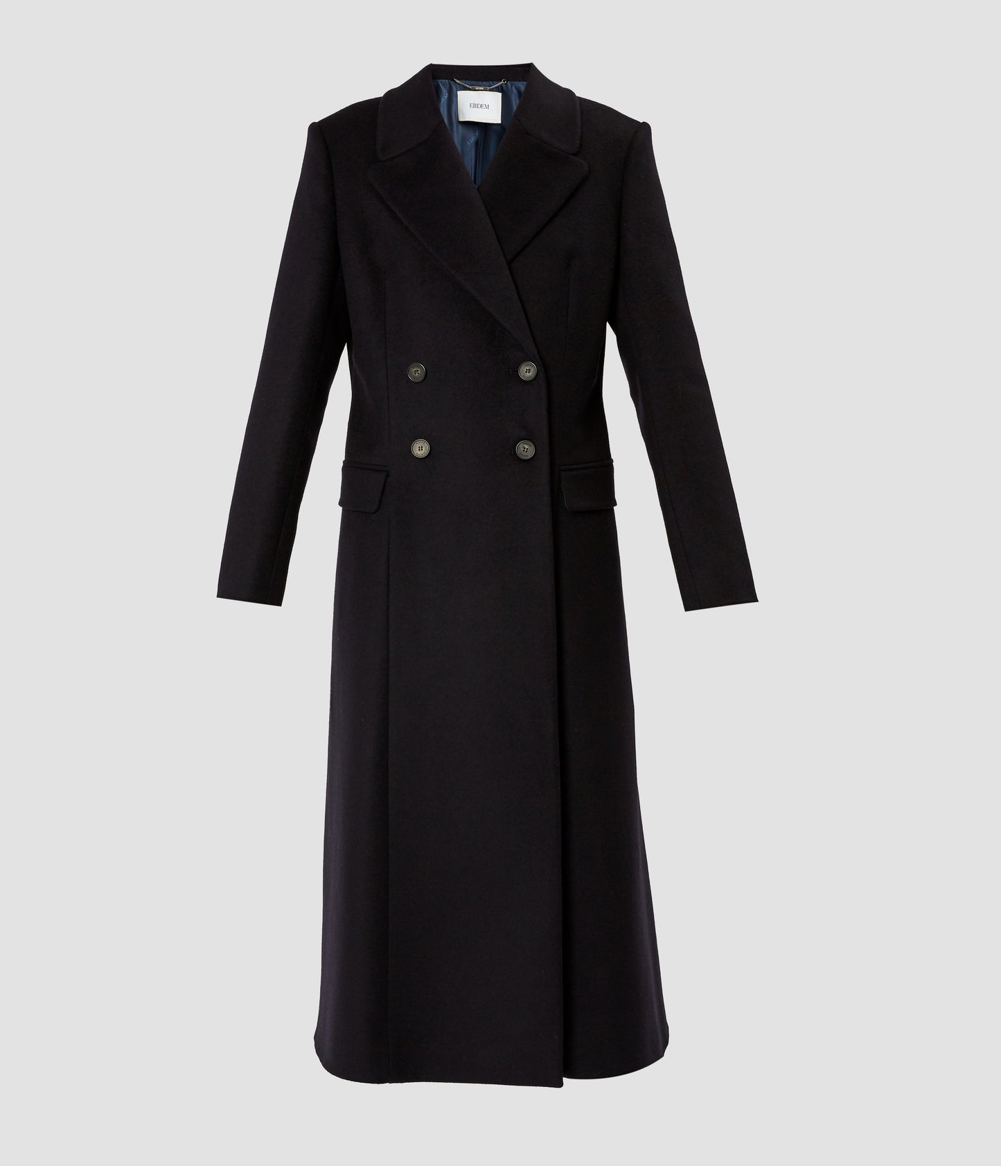 Fit And Flare Double Breasted Coat