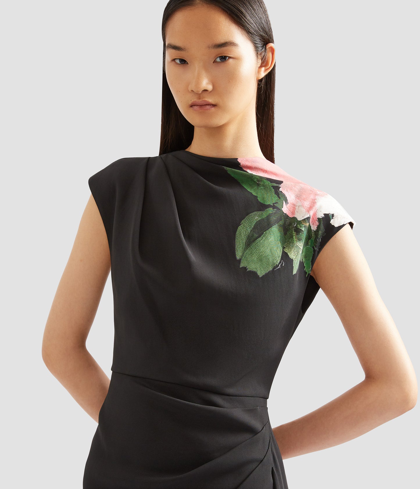 Short Sleeve Midi Dress