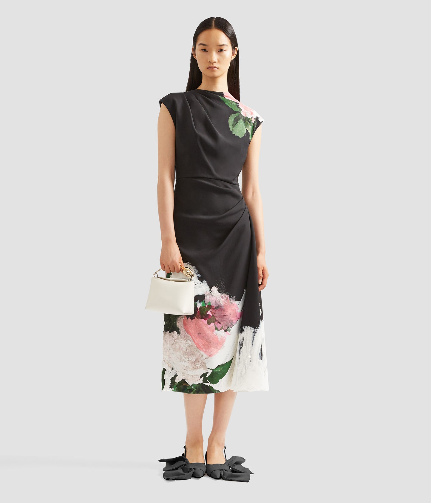 Short Sleeve Midi Dress