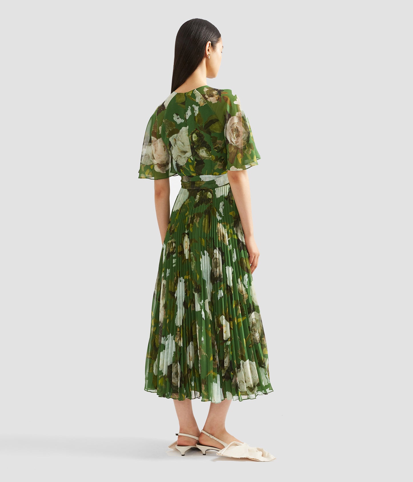 Short Sleeve Midi Dress