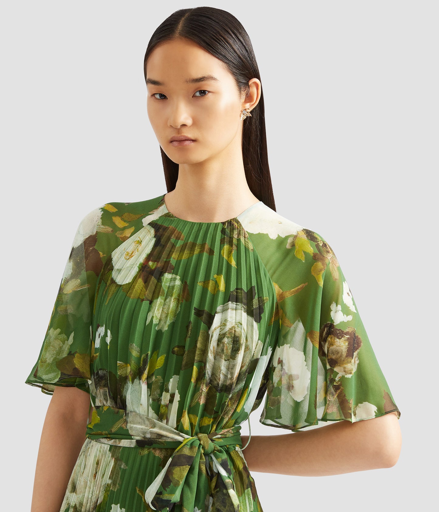 Short Sleeve Midi Dress