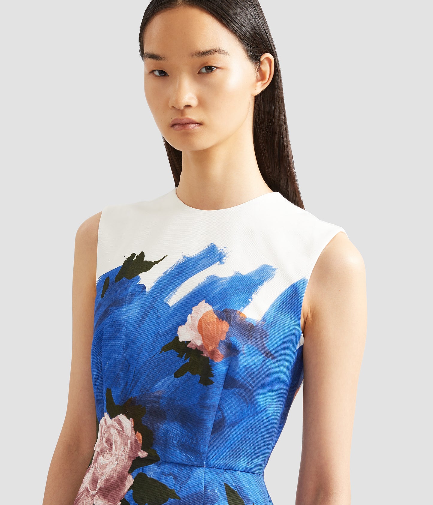 Sleeveless Pencil Midi Dress