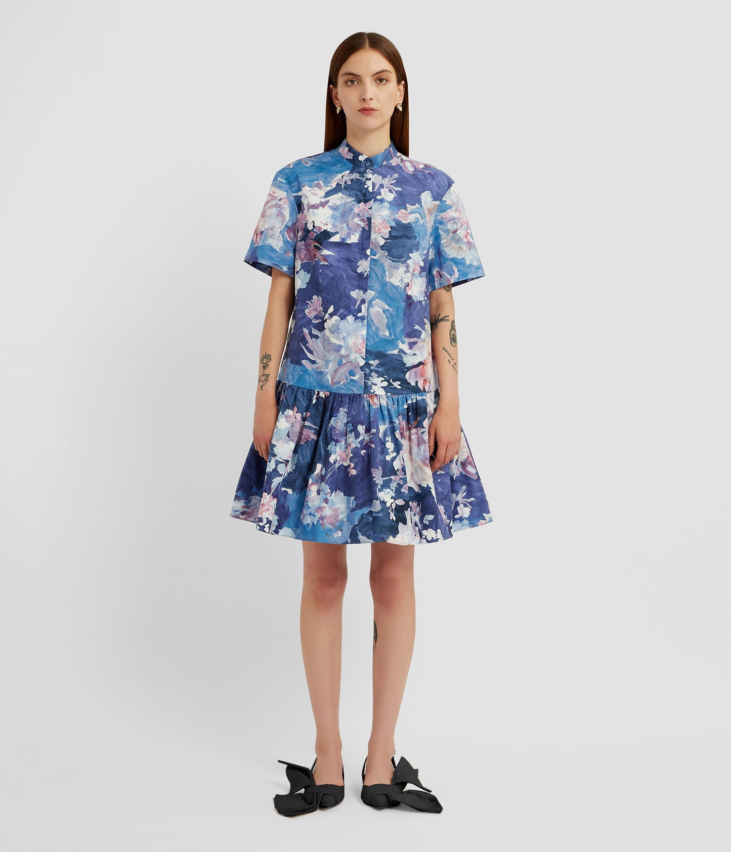 Short Sleeve Mini Dress