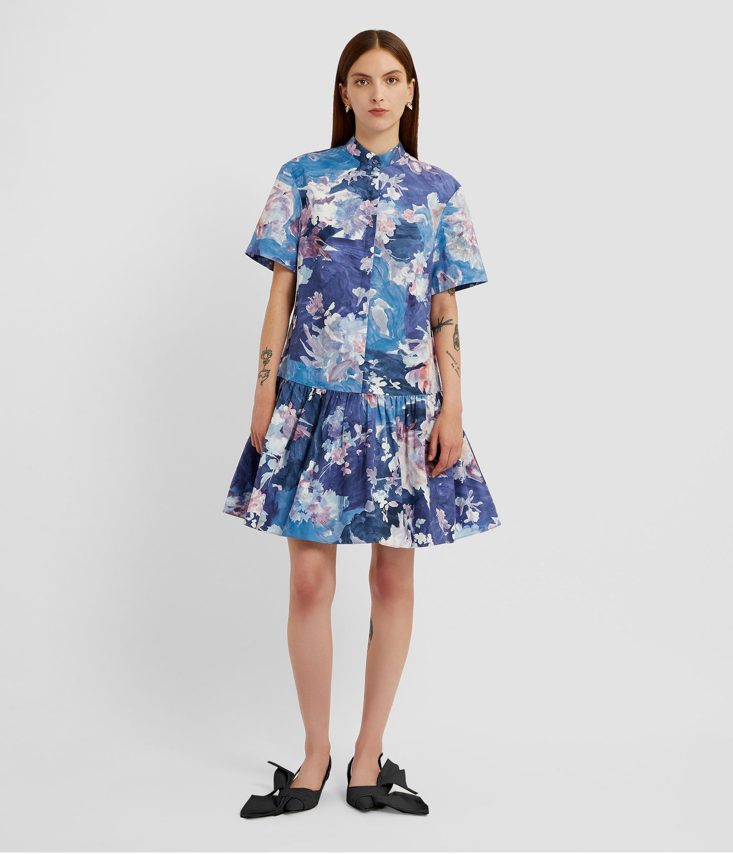 Short Sleeve Mini Dress