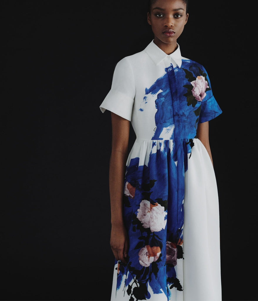 Short Sleeve Midi Shirt Dress