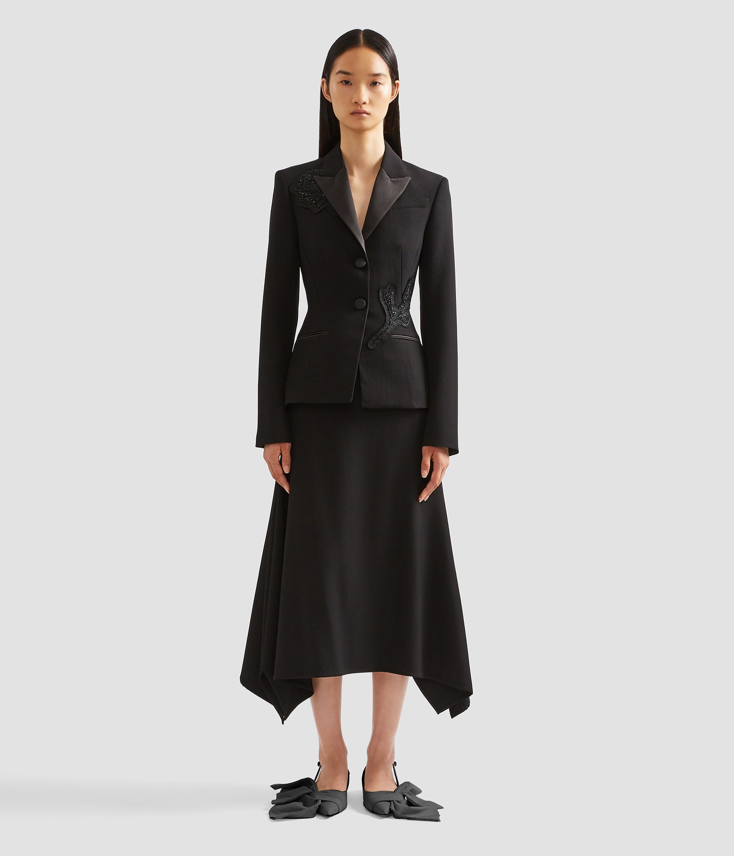 Fitted Single Breasted Blazer