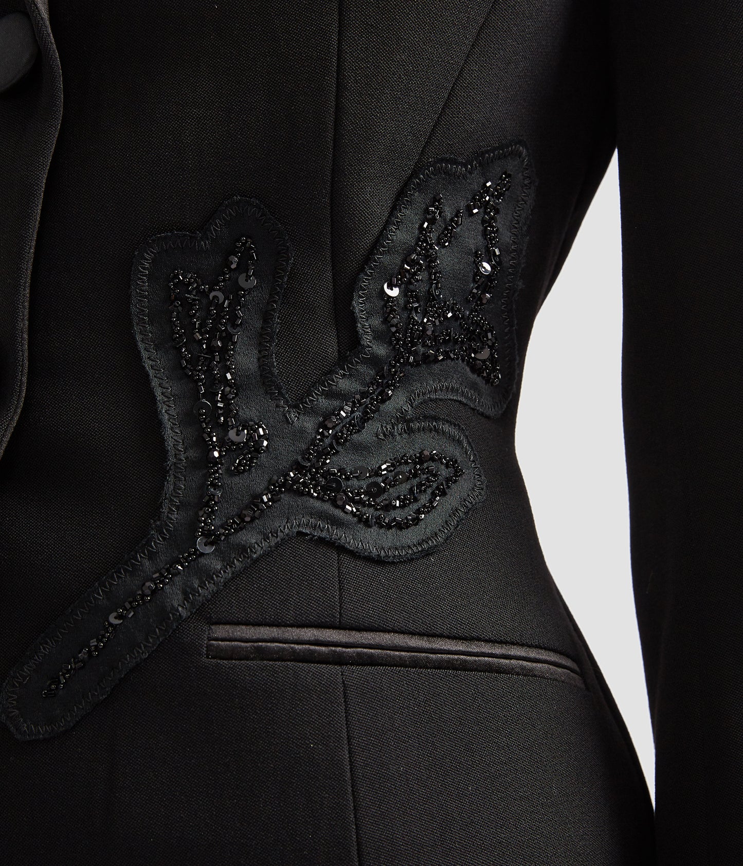 Fitted Single Breasted Blazer