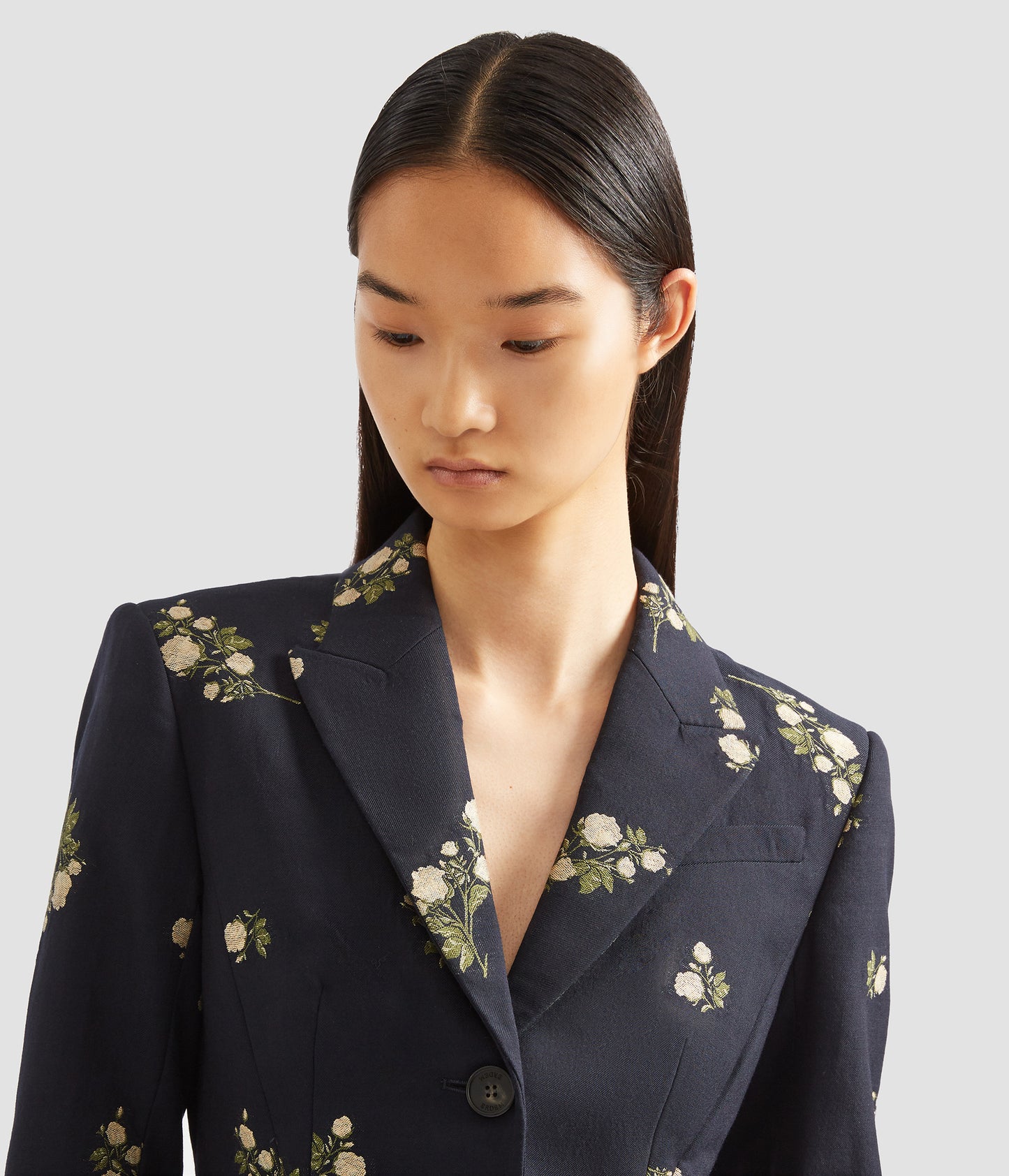 Fitted Single Breasted Blazer